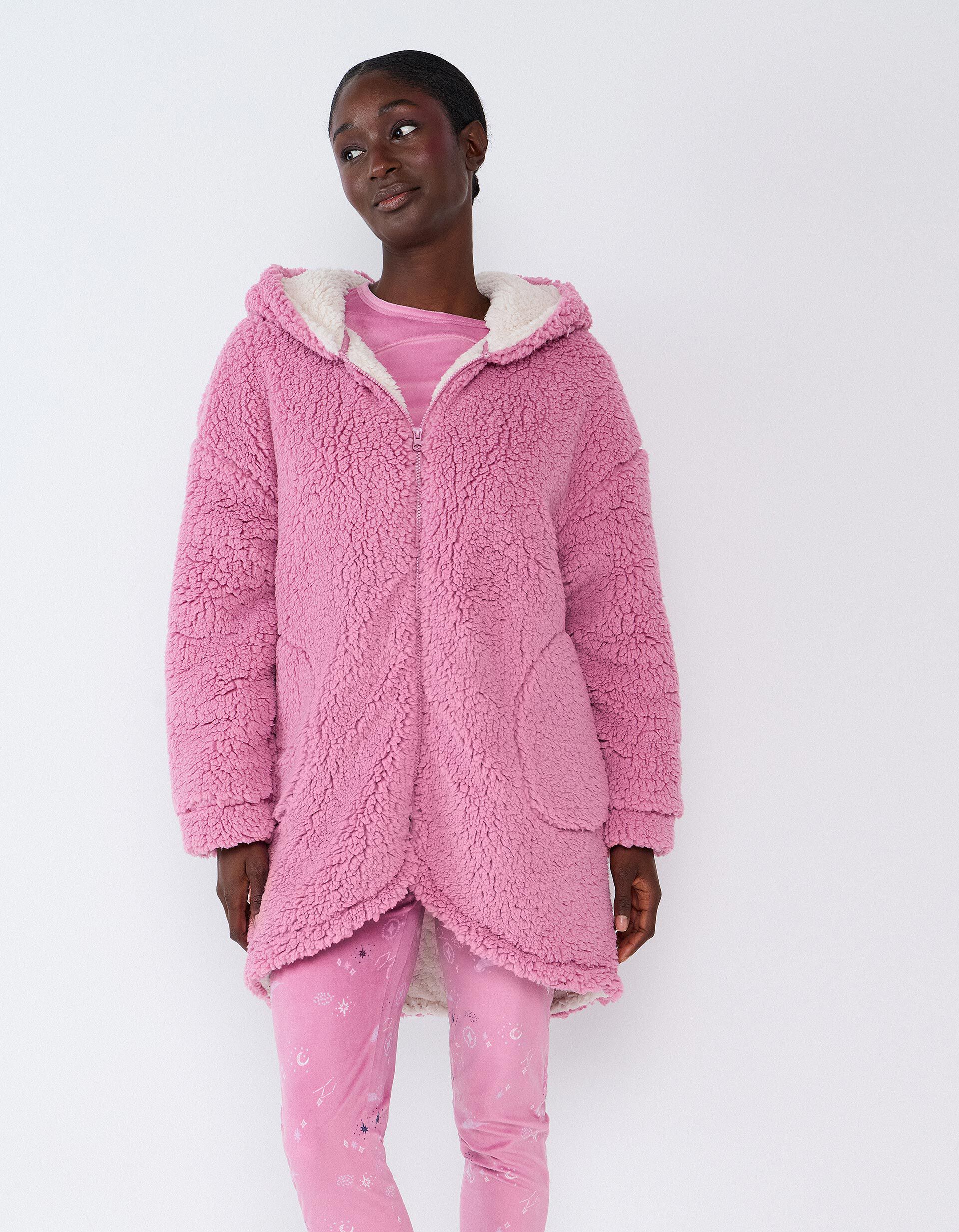 Comprar Online Robe Sherpa, Mulher, Rosa