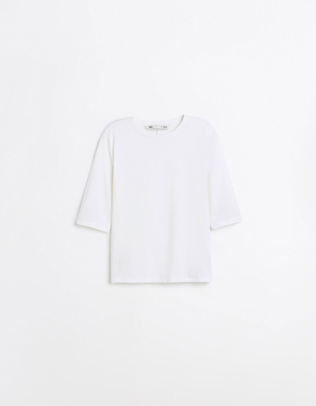 T-shirt De Manga Curta, Mulher, Cru