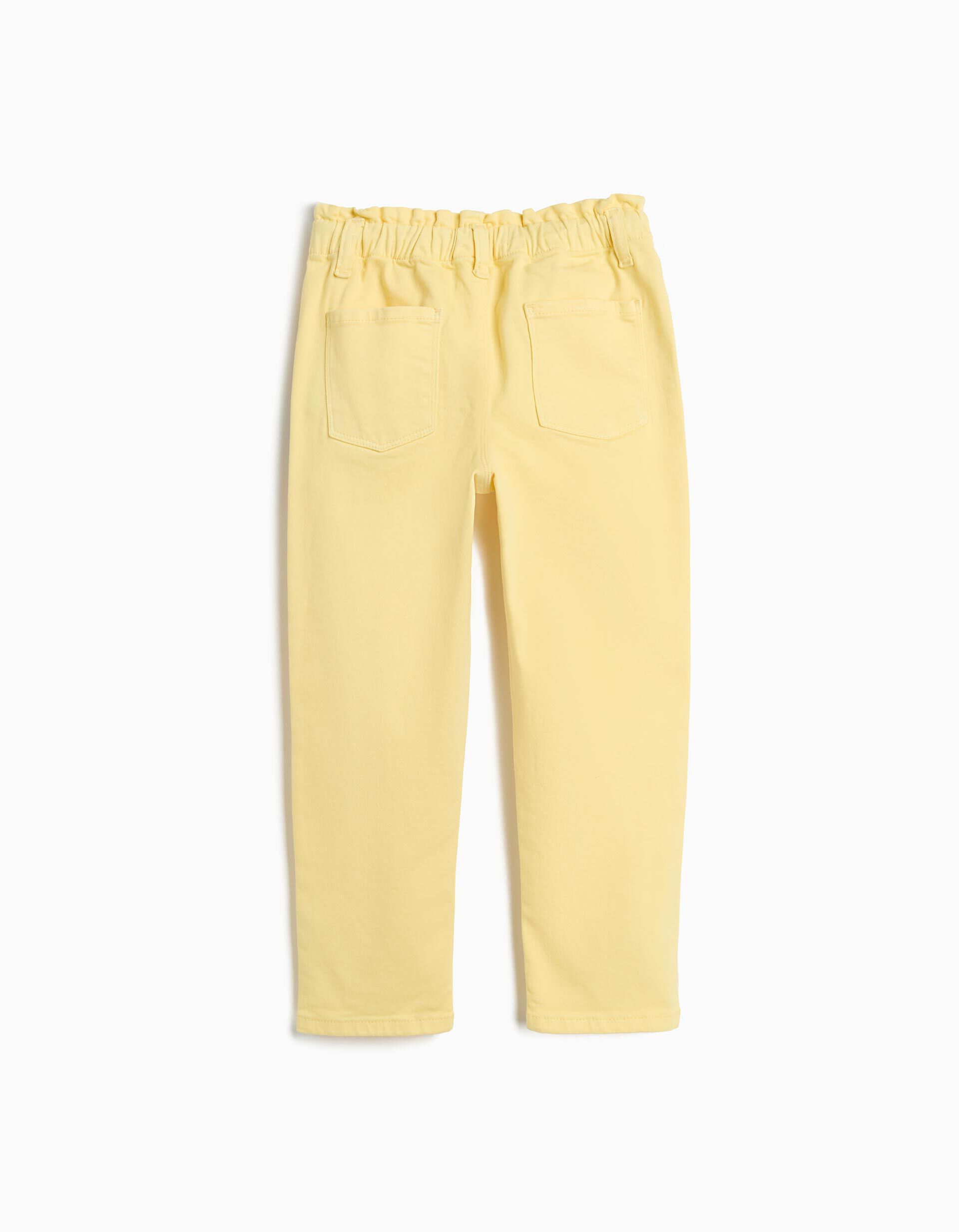 Comprar Online Cal&ccedil;as de Ganga Paperbag, Menina, Amarelo Claro