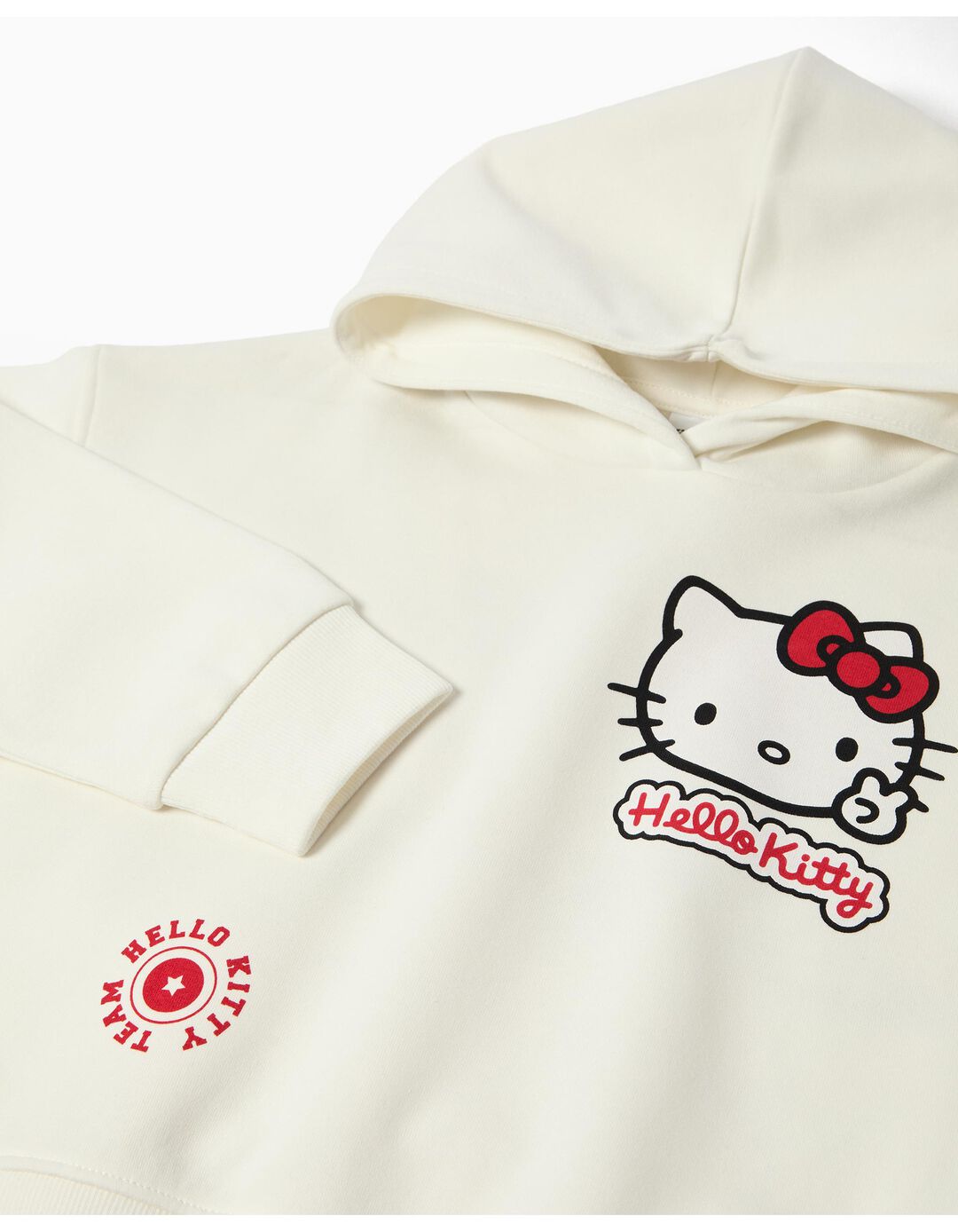 Sweatshirt 'Hello Kitty', Menina, Branco