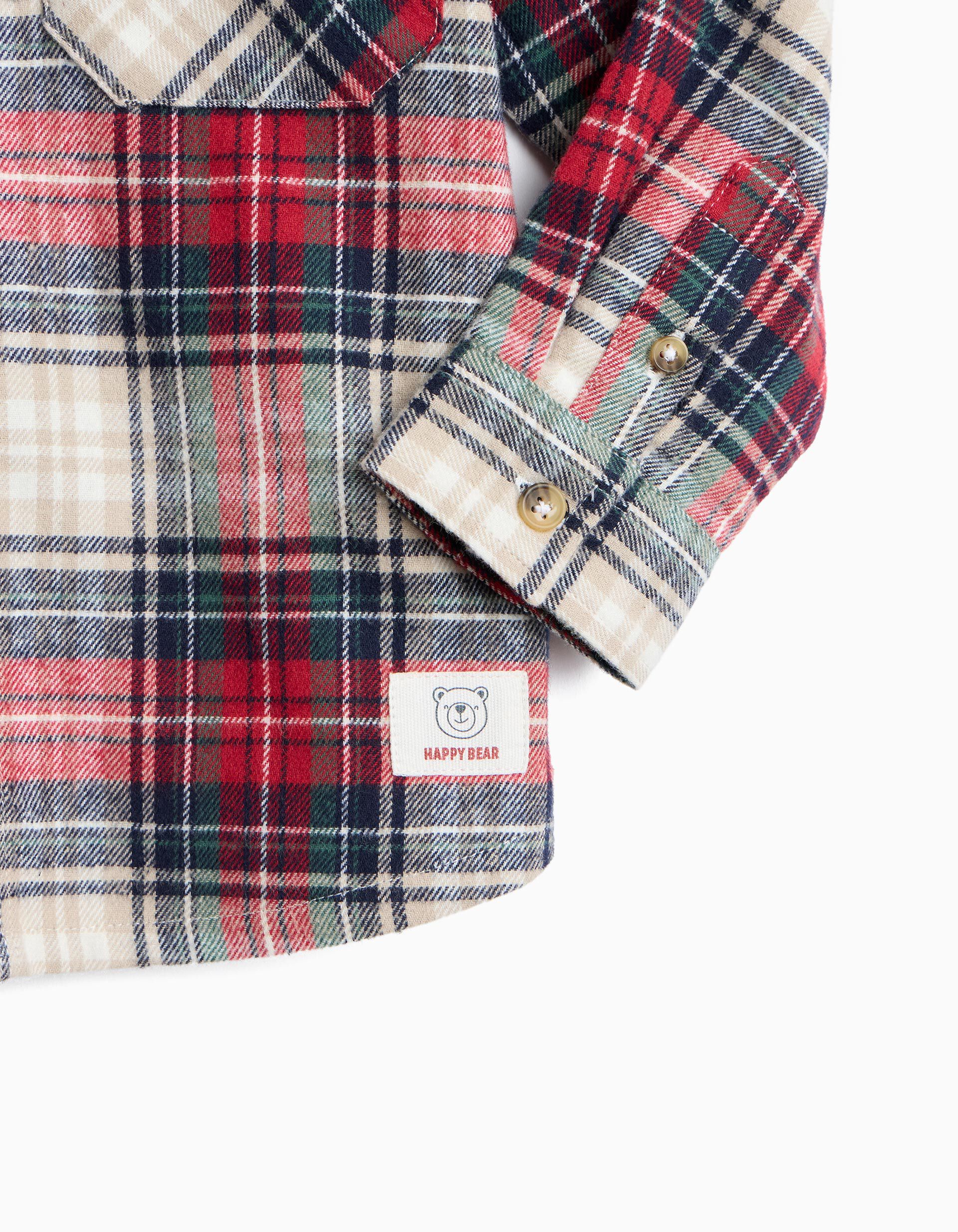 Comprar Online Camisa Xadrez, Menino, Vermelho