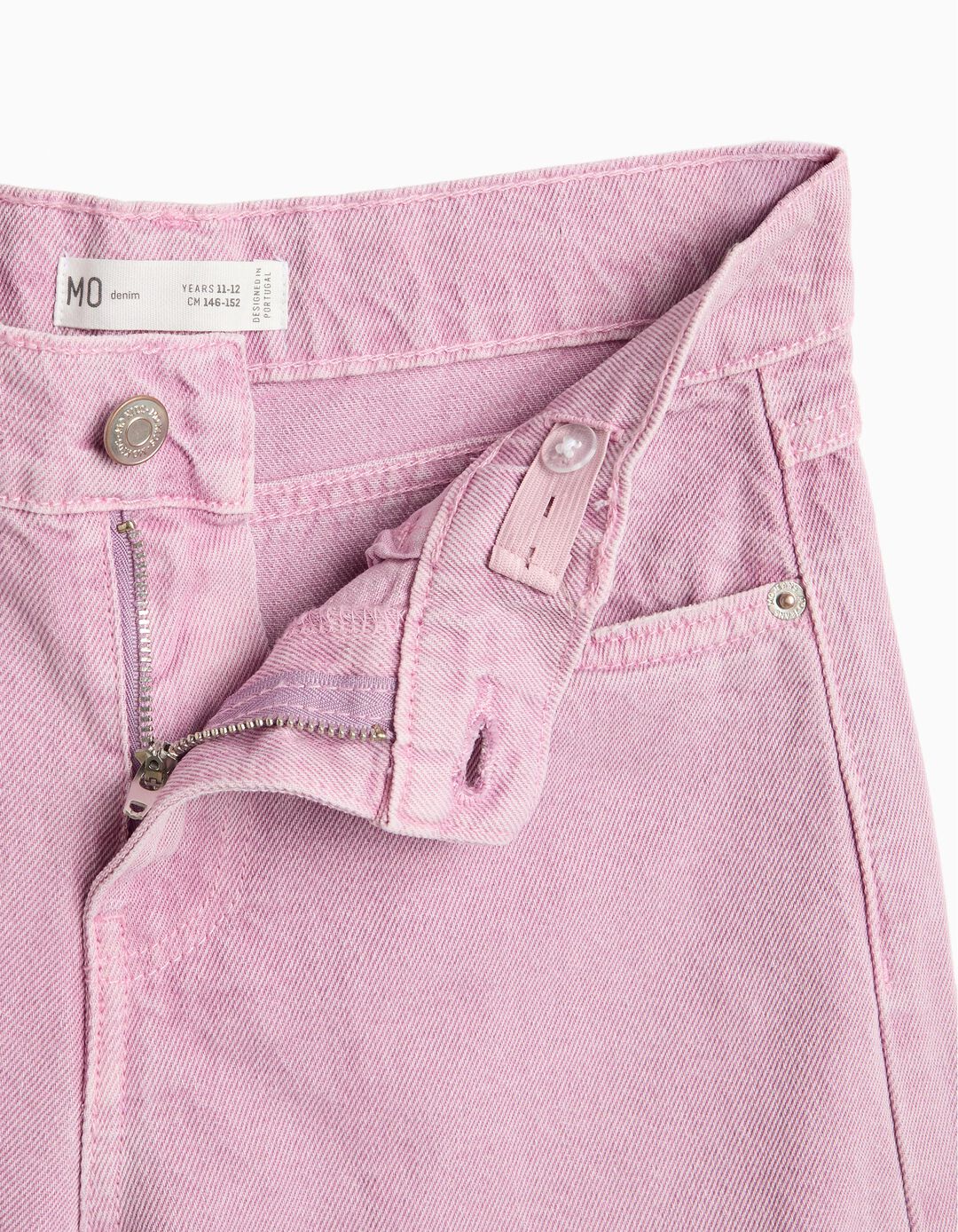 Cal&ccedil;as Wide Leg, Menina, Rosa