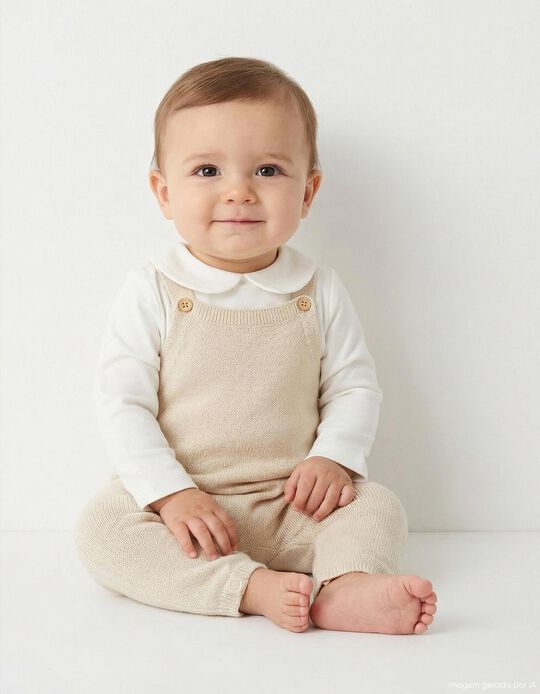 Comprar Online Macac&atilde;o, Rec&eacute;m-Nascido, Bege Claro