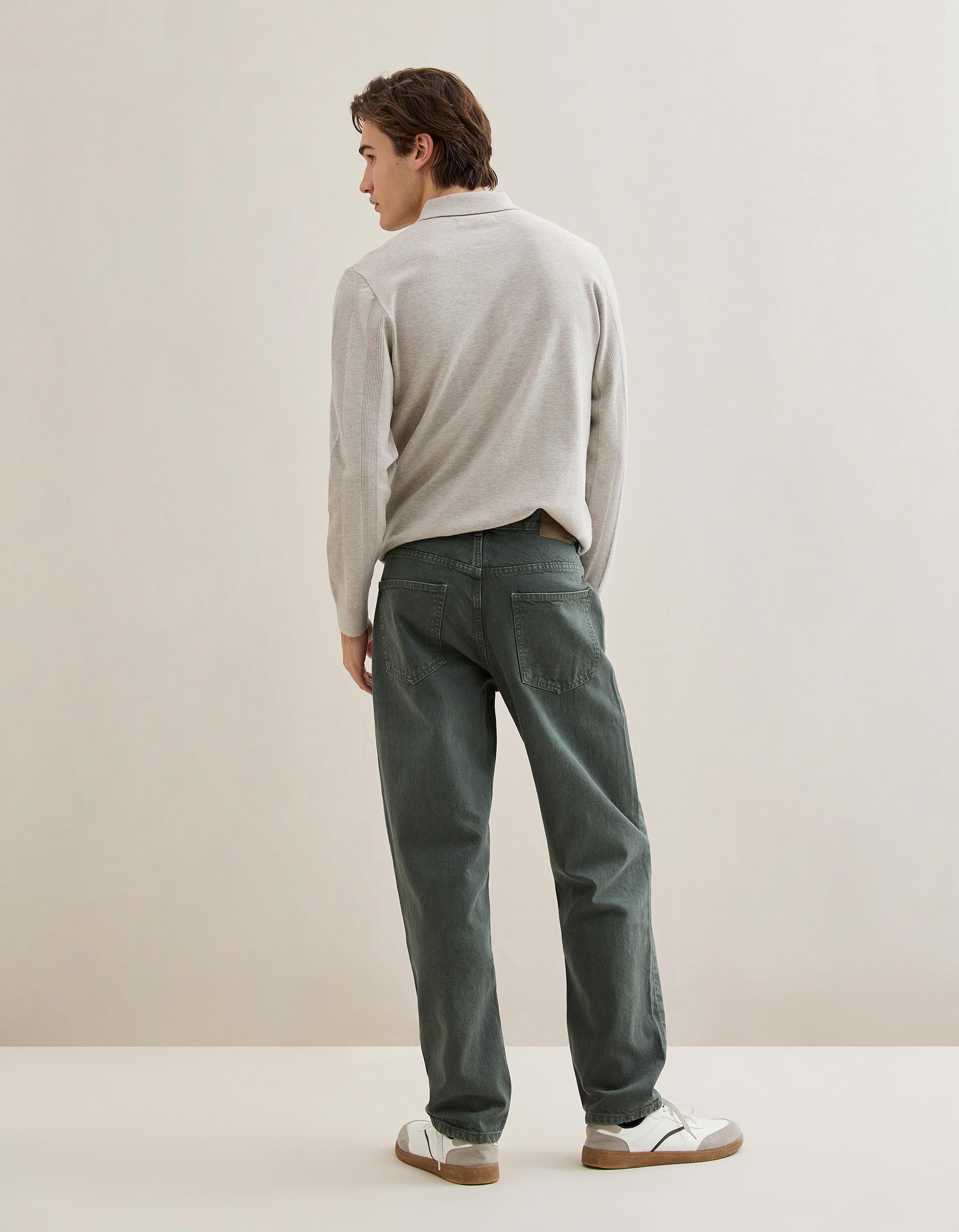 Comprar Online Cal&ccedil;as de Ganga 'Relaxed Fit', Homem, Verde Escuro