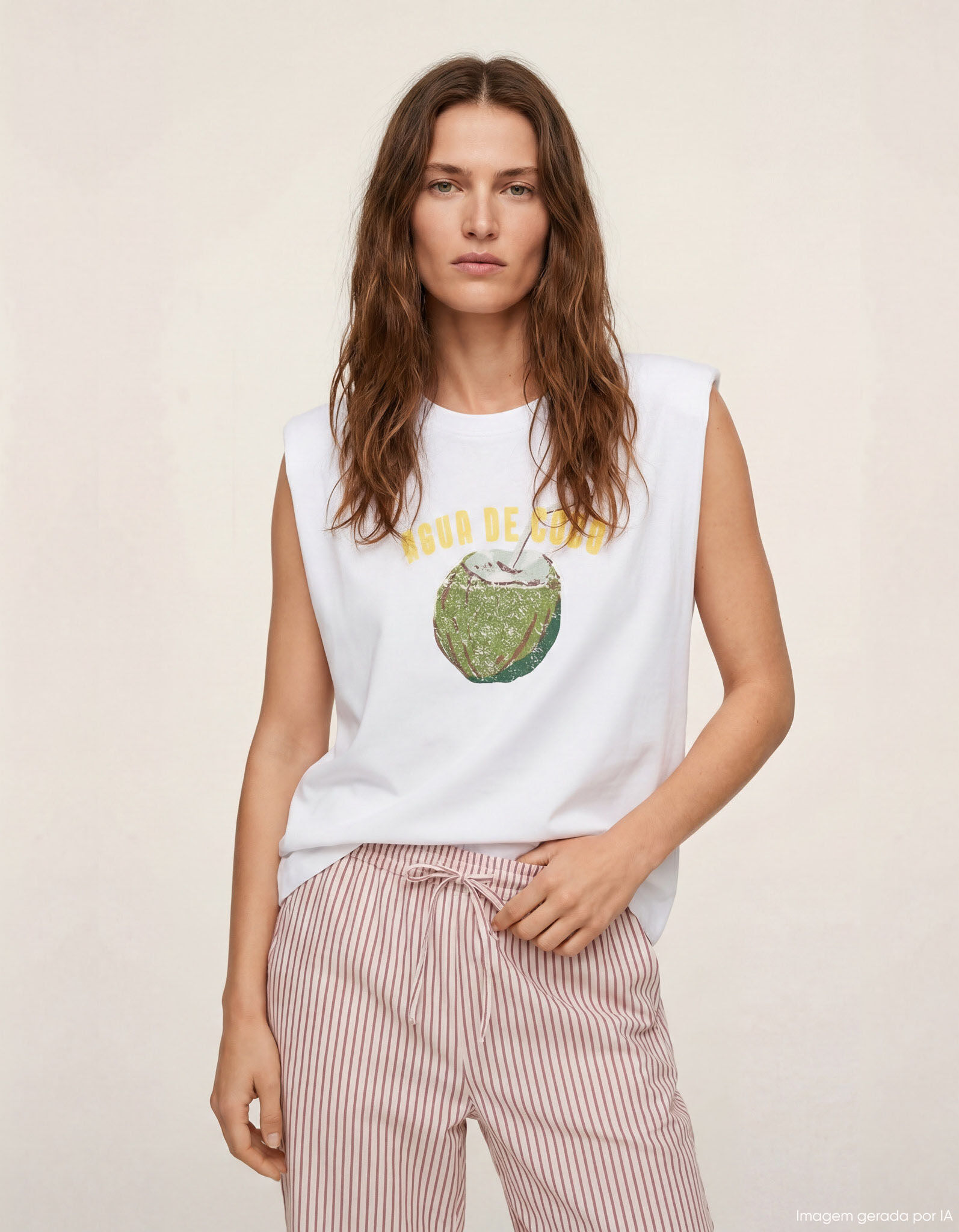 Comprar Online T-shirt Estampada, Mulher, Branco