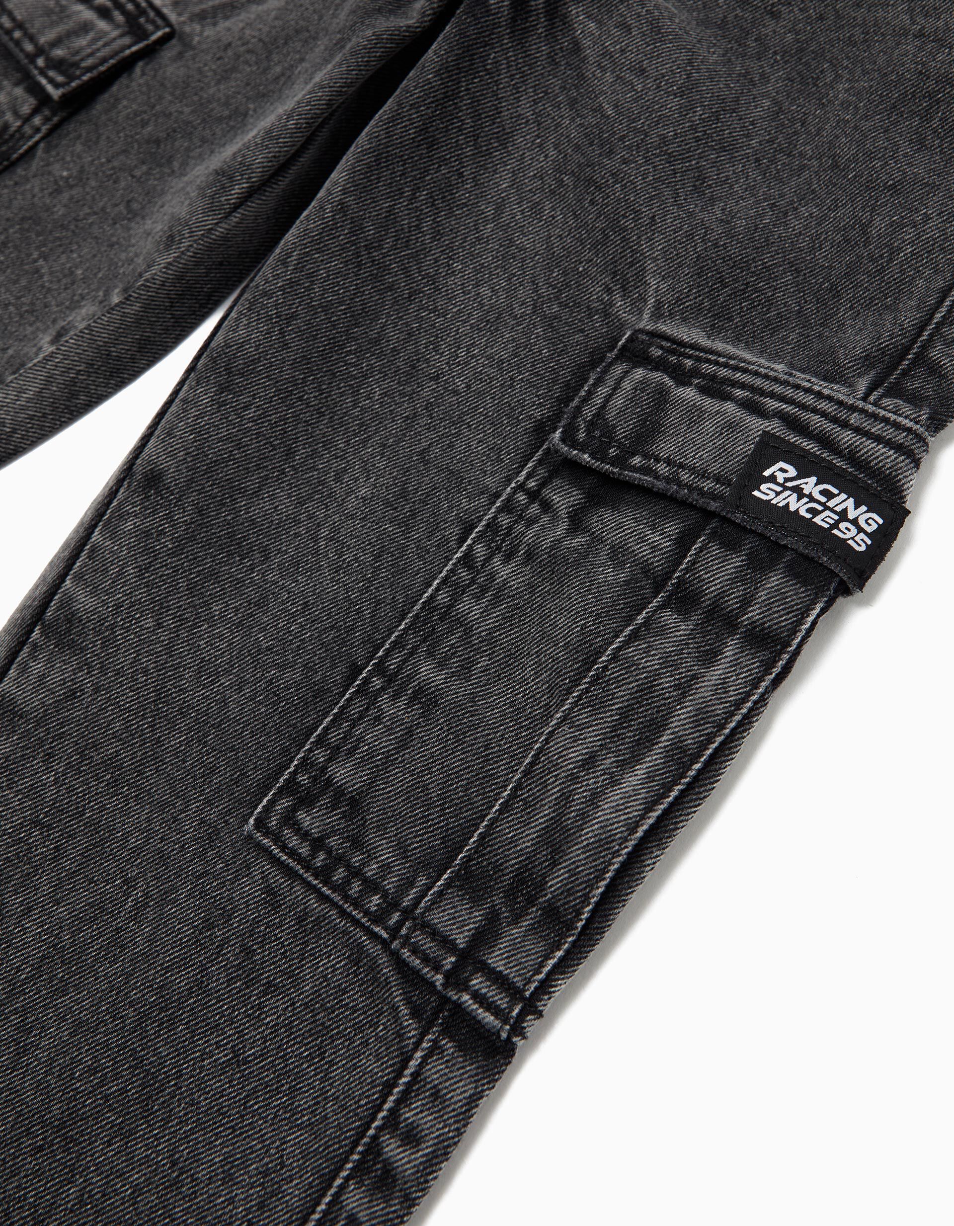 Comprar Online Cal&ccedil;as de Ganga Cargo, Menino, Cinzento