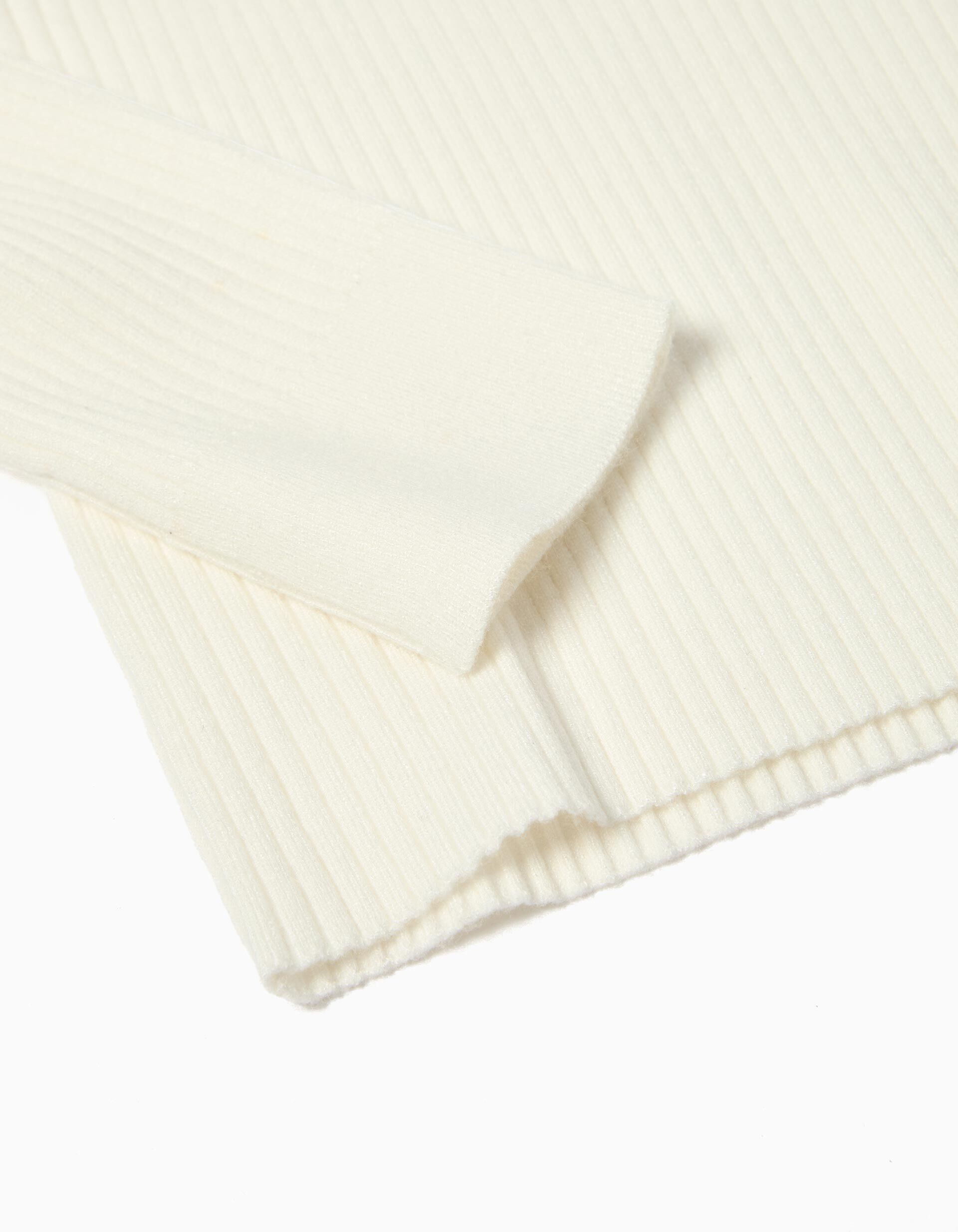 Comprar Online Camisola de Malha, Menina, Branco