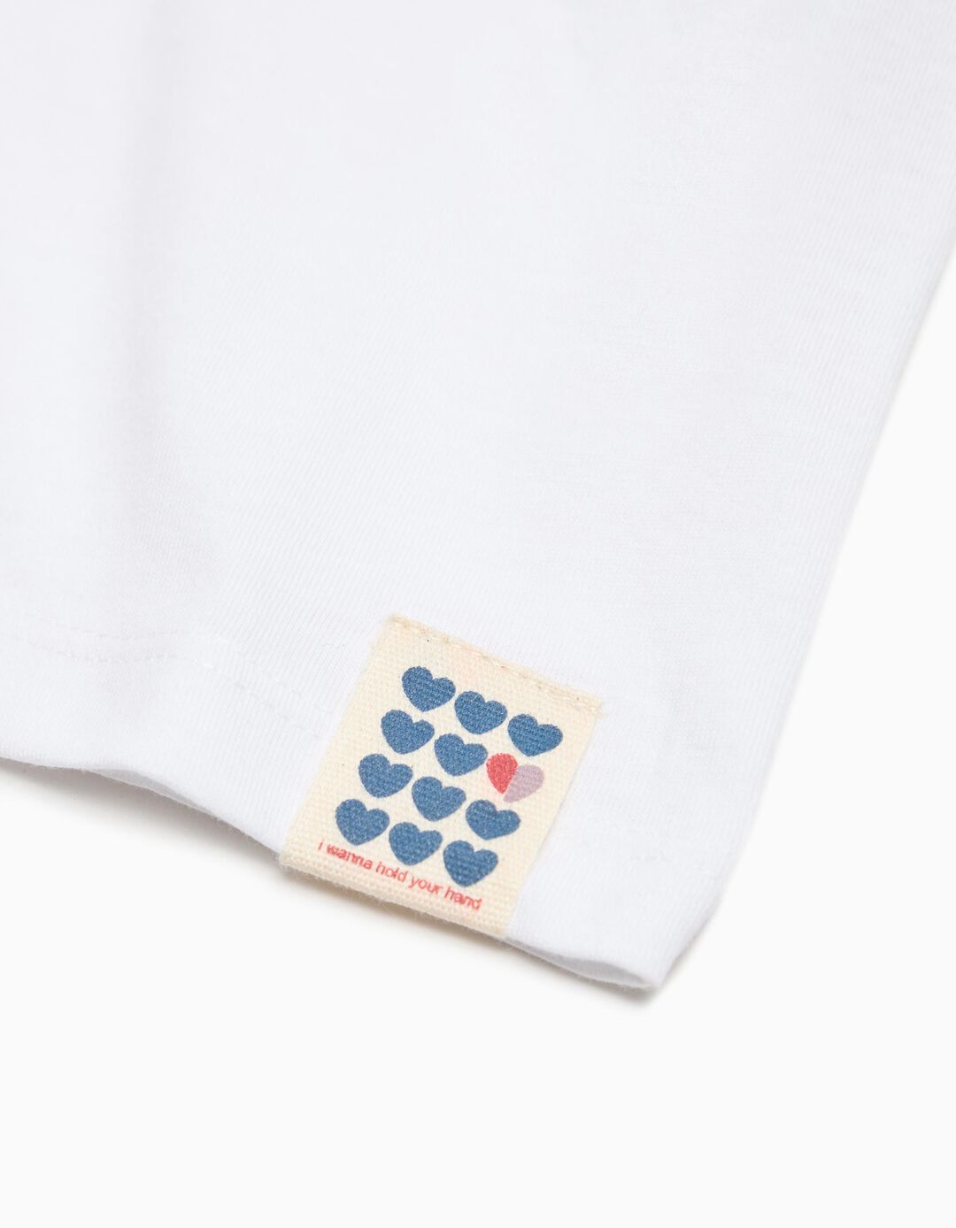 T-shirt Dia dos Namorados, Menina, Branco