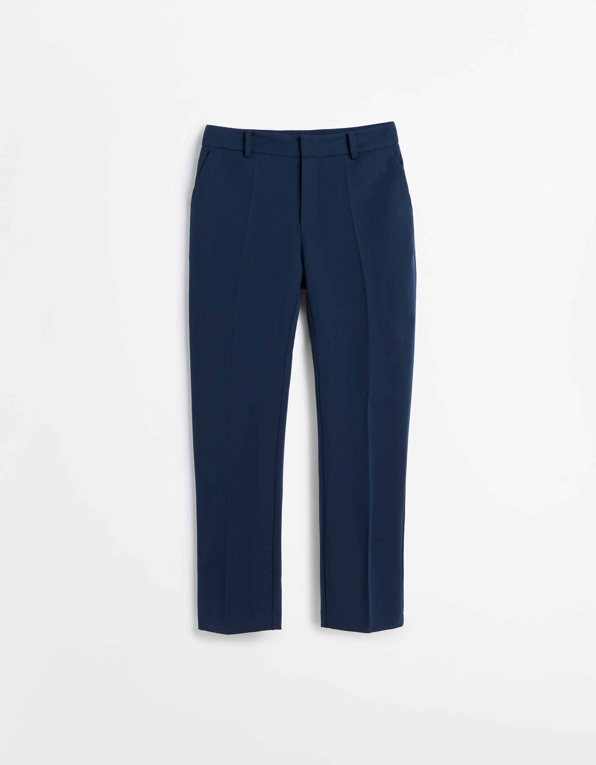 Comprar Online Cal&ccedil;as 'Tailored', Mulher, Azul Escuro