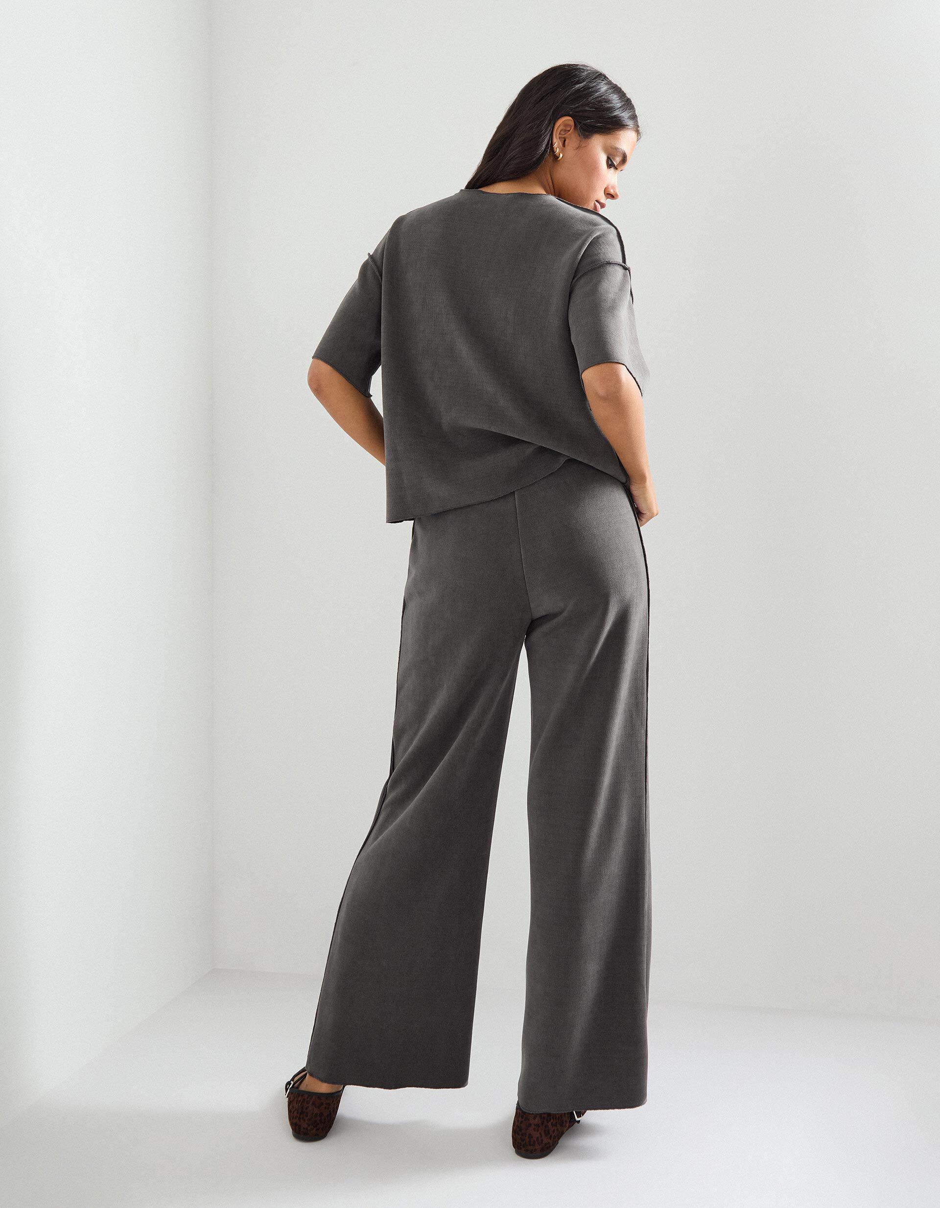 Comprar Online Cal&ccedil;as, Mulher, Cinzento Escuro 