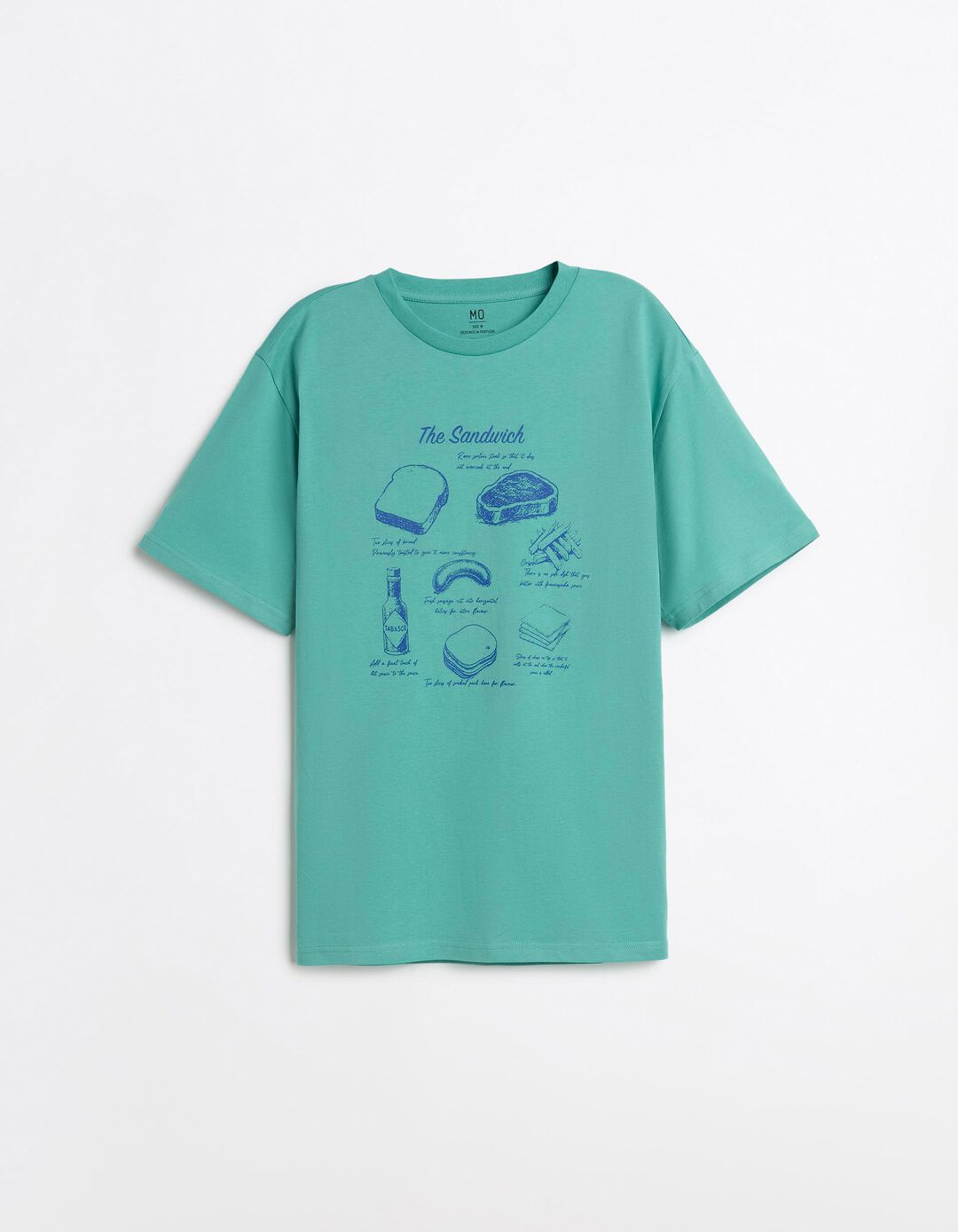 T-shirt Jersey, Homem, Verde Claro