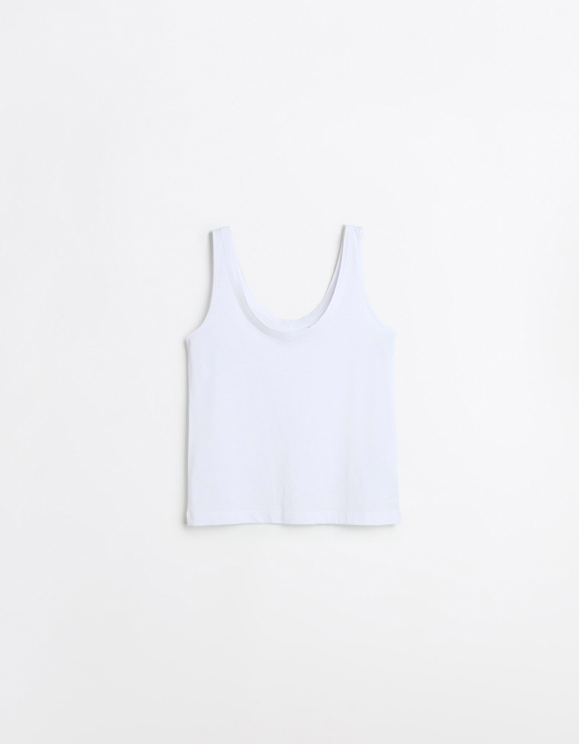 Comprar Online Top de Al&ccedil;as, Mulher, Branco