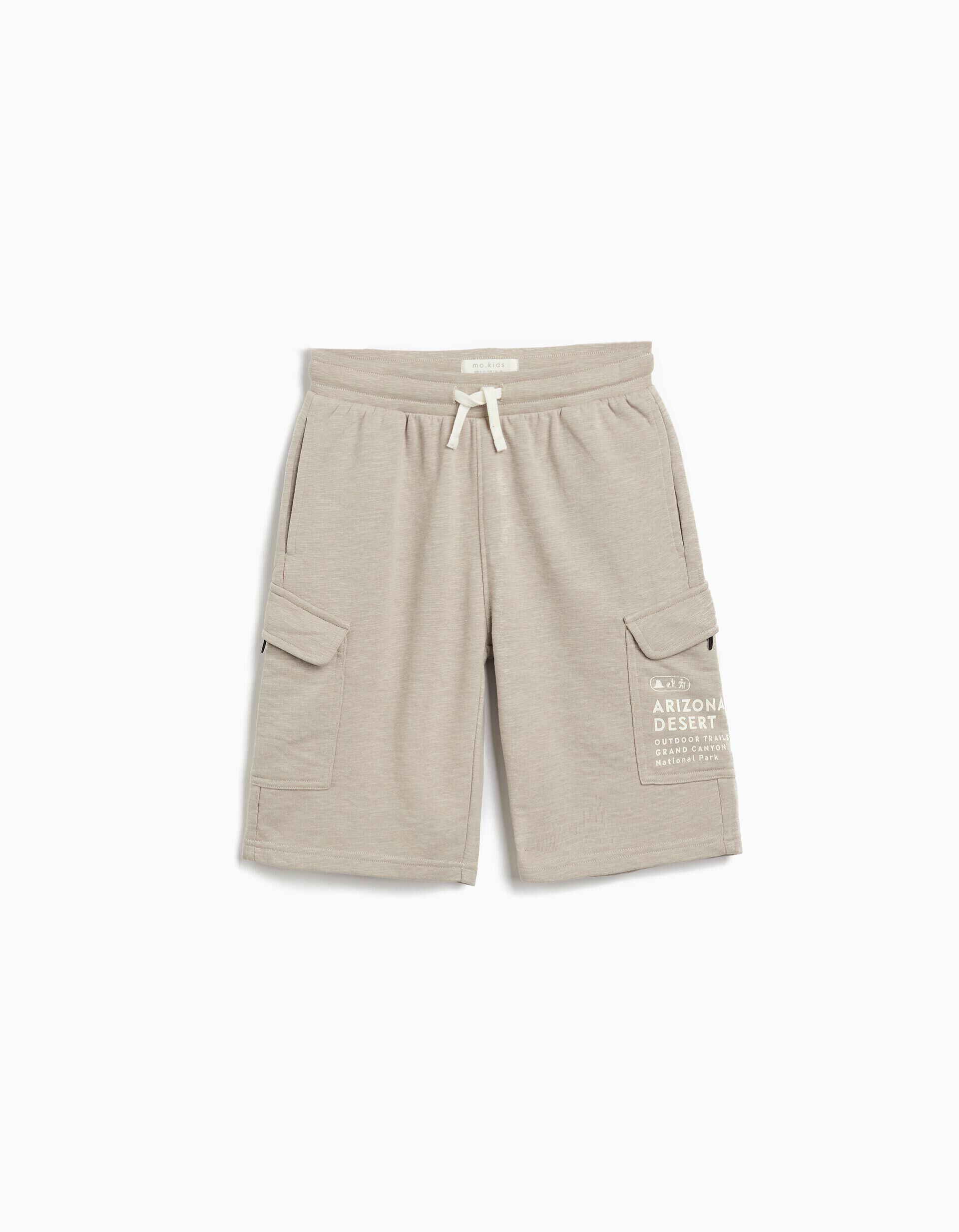 Comprar Online Cal&ccedil;&otilde;es Cargo, Menino, Cinzento Claro