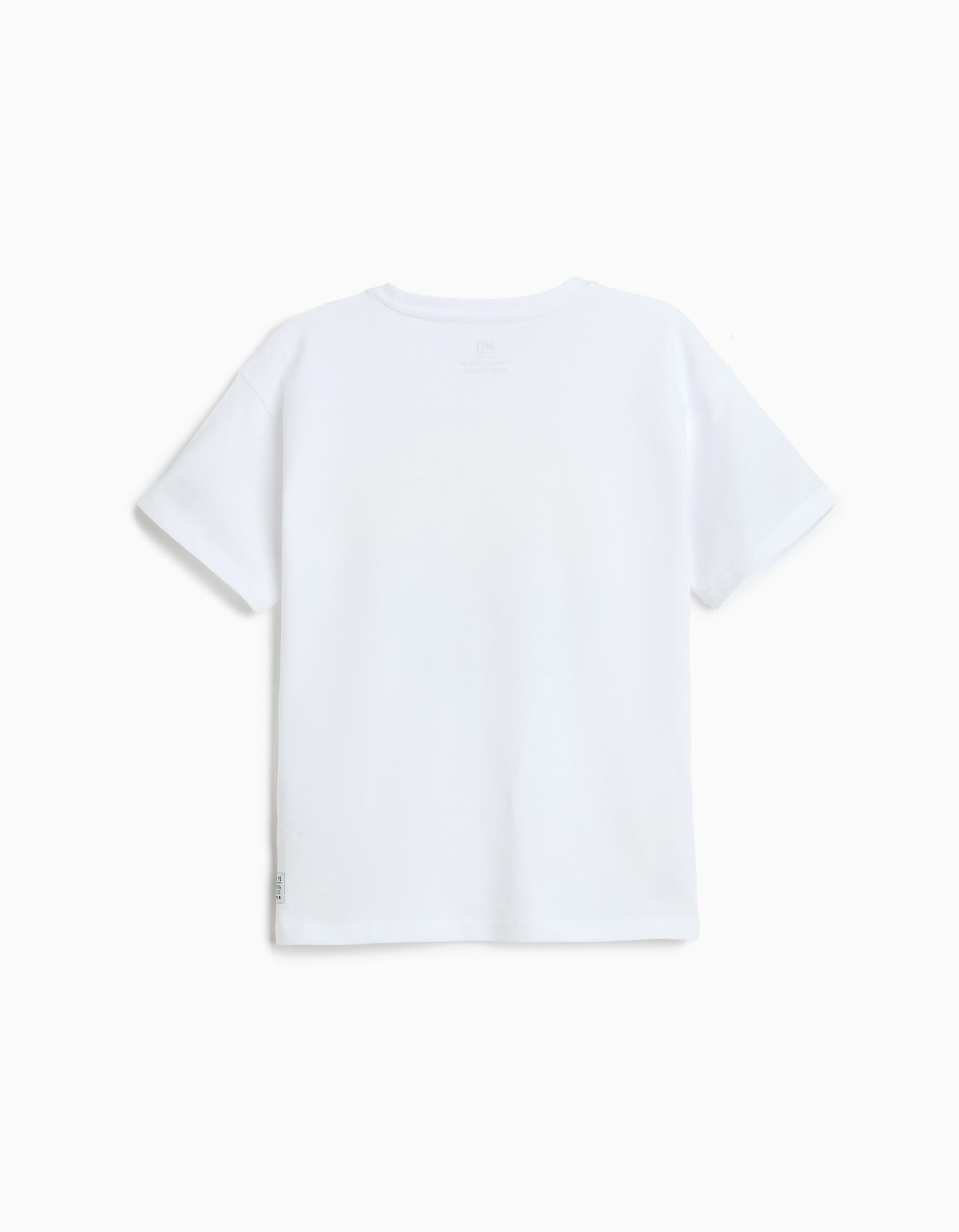 Comprar Online T-shirt Estampada, Menino, Branco