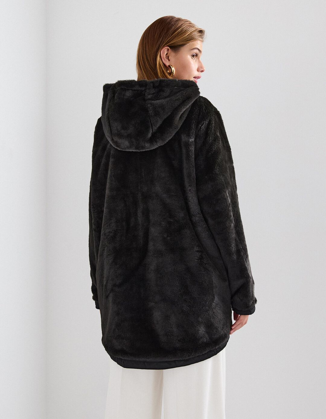 Parka Reversível, Mulher, Preto