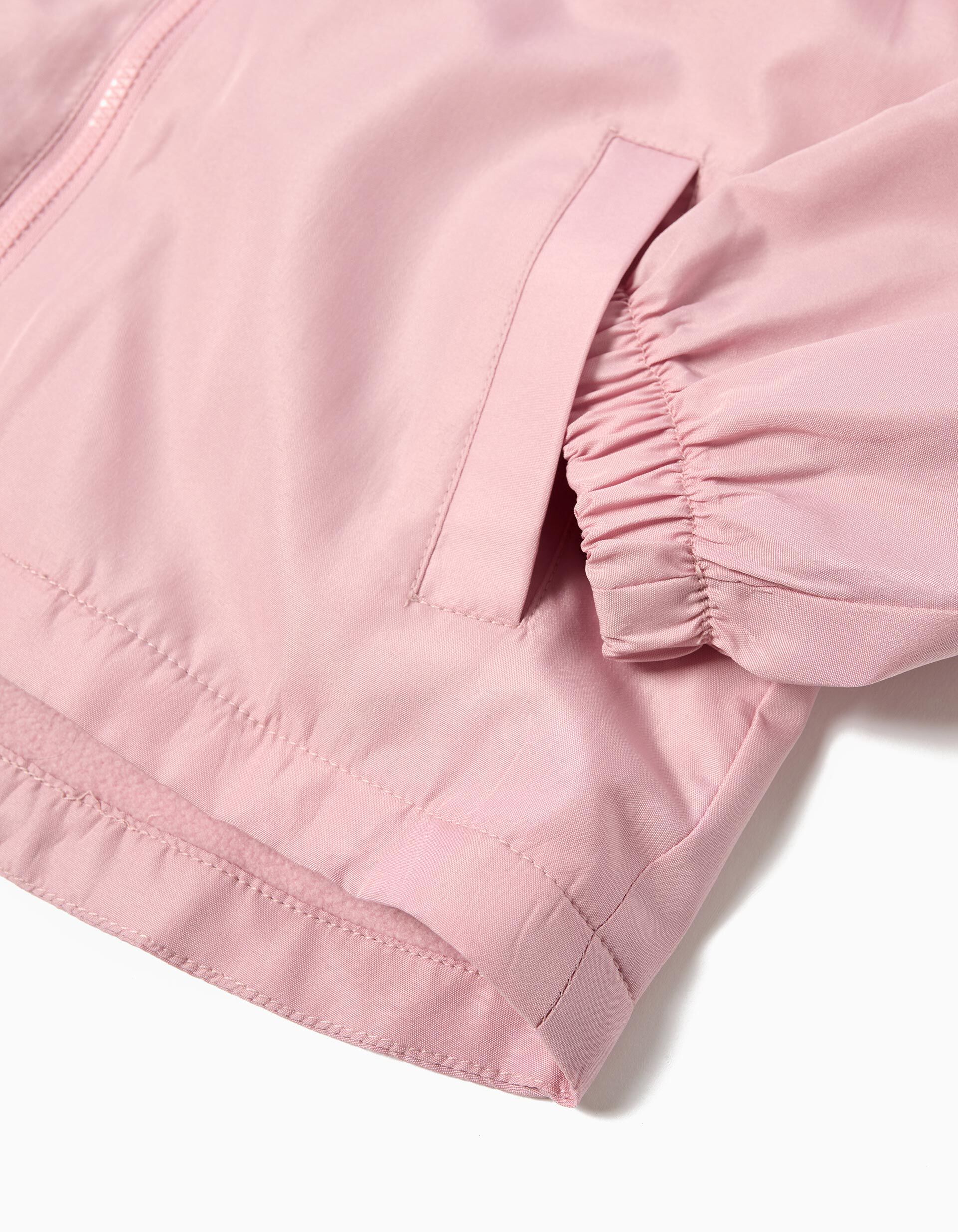 Comprar Online Casaco Polar no Interior, Menina, Rosa Claro