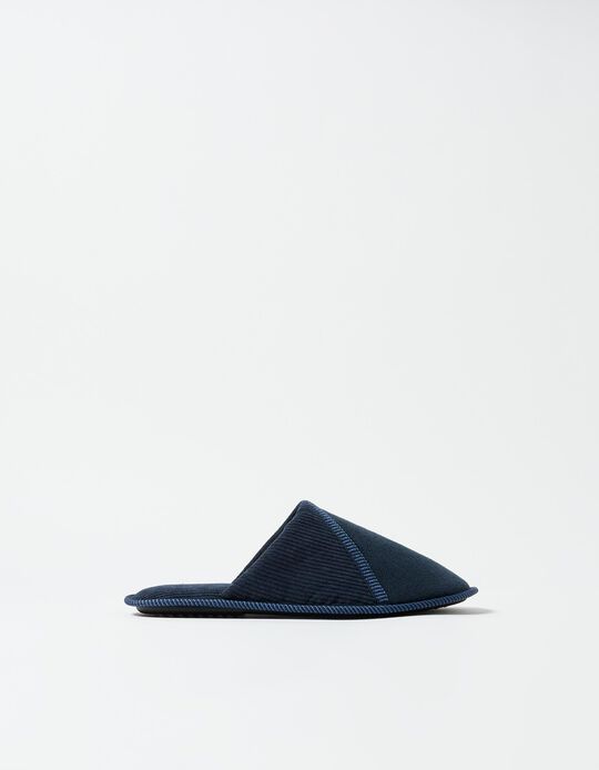 Comprar Online Chinelos de Quarto, Homem, Azul