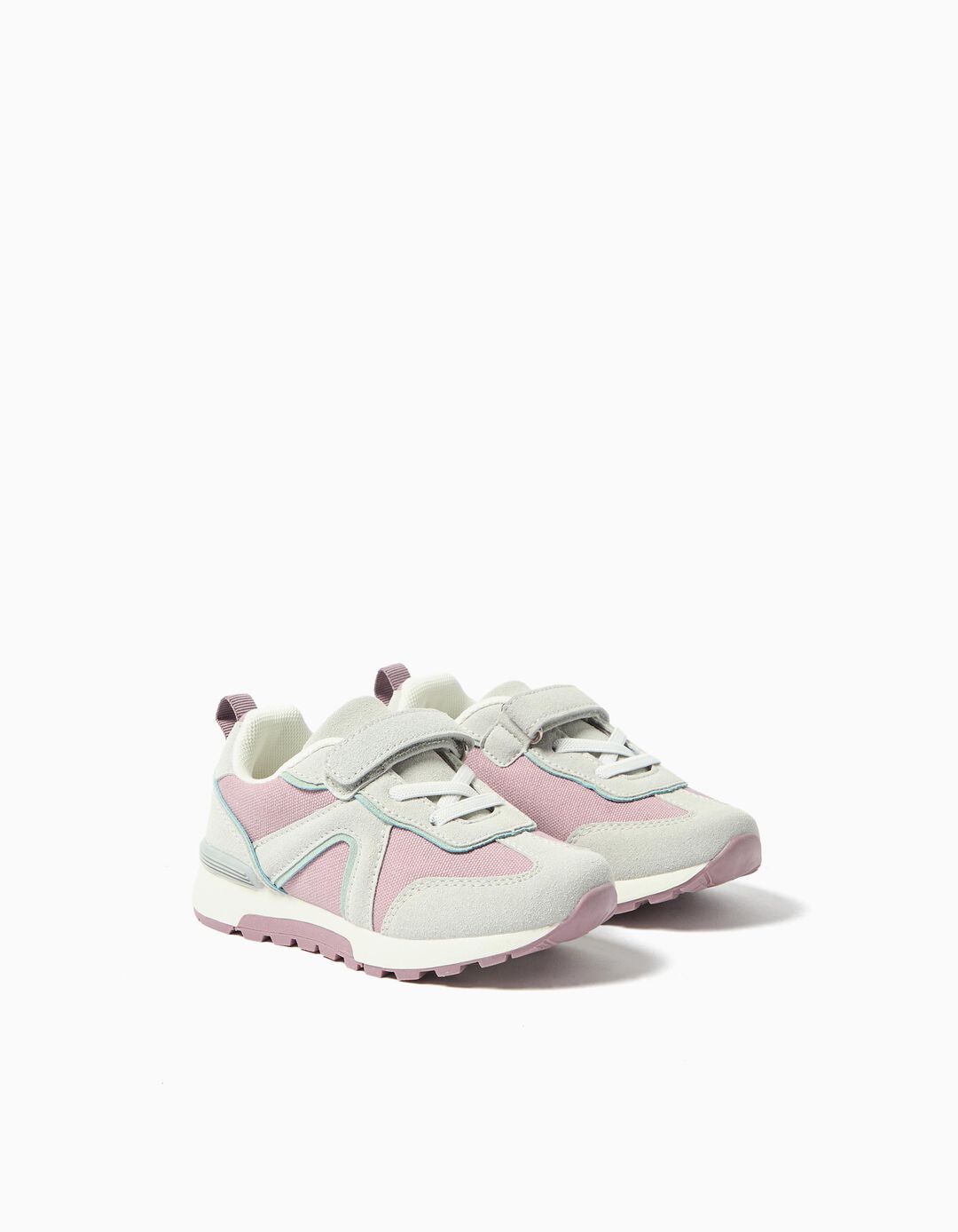 Sapatilhas com Velcro, Menina, Rosa 
