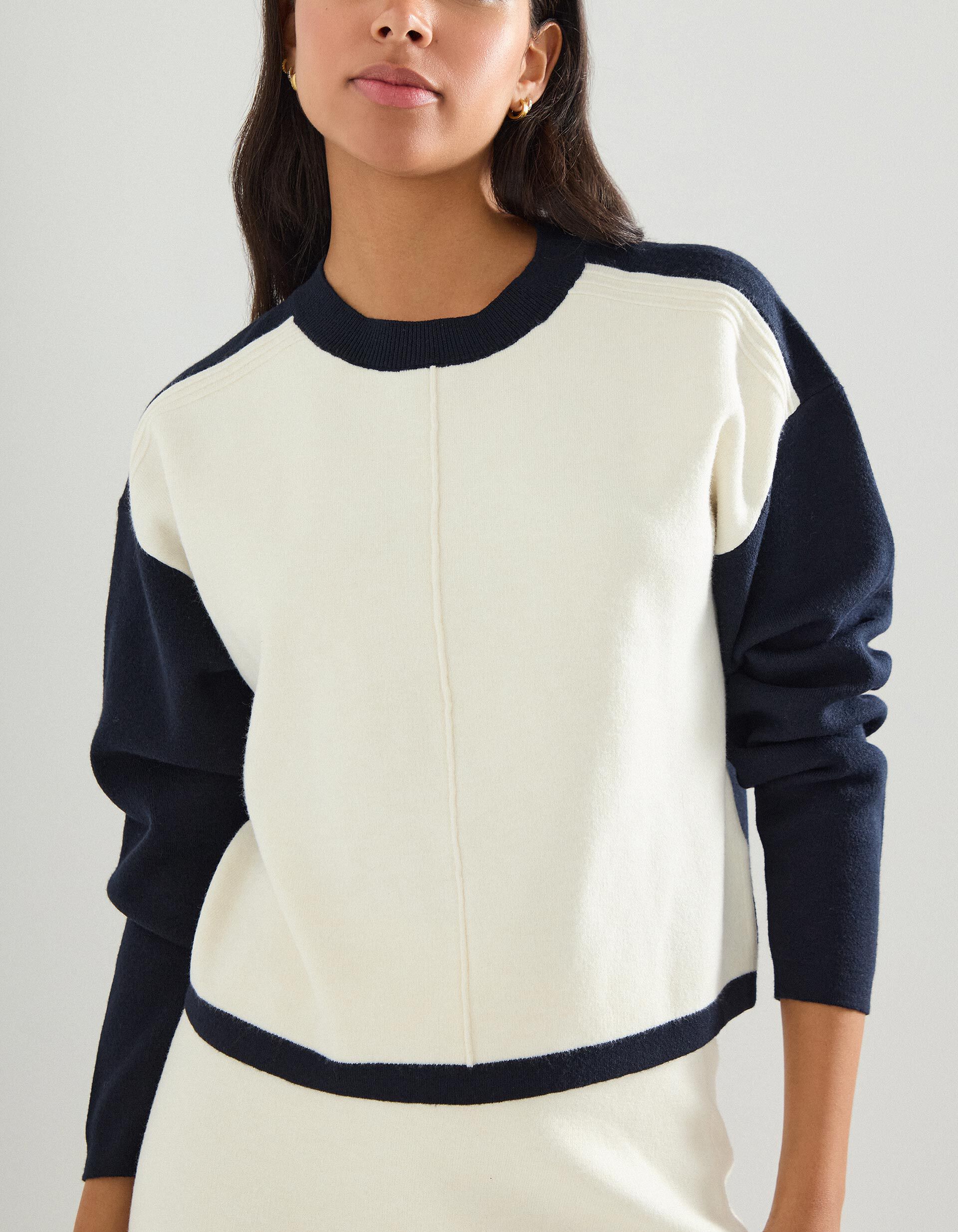 Comprar Online Camisola de Malha, Mulher, Azul Escuro