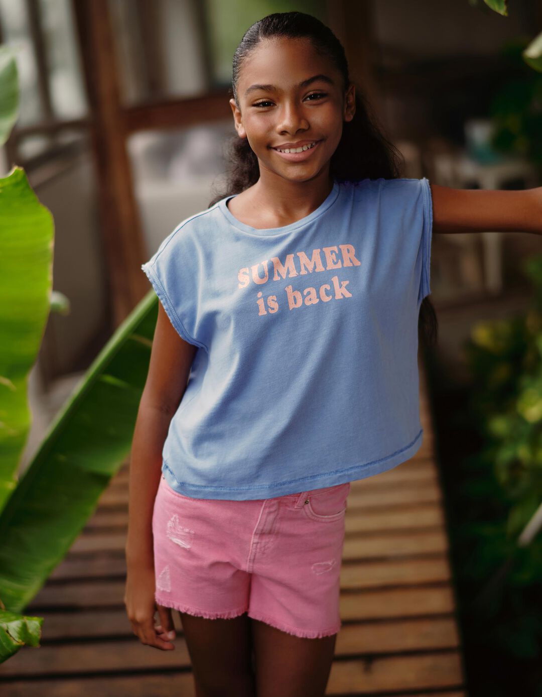 Cal&ccedil;&otilde;es de Ganga, Menina, Rosa