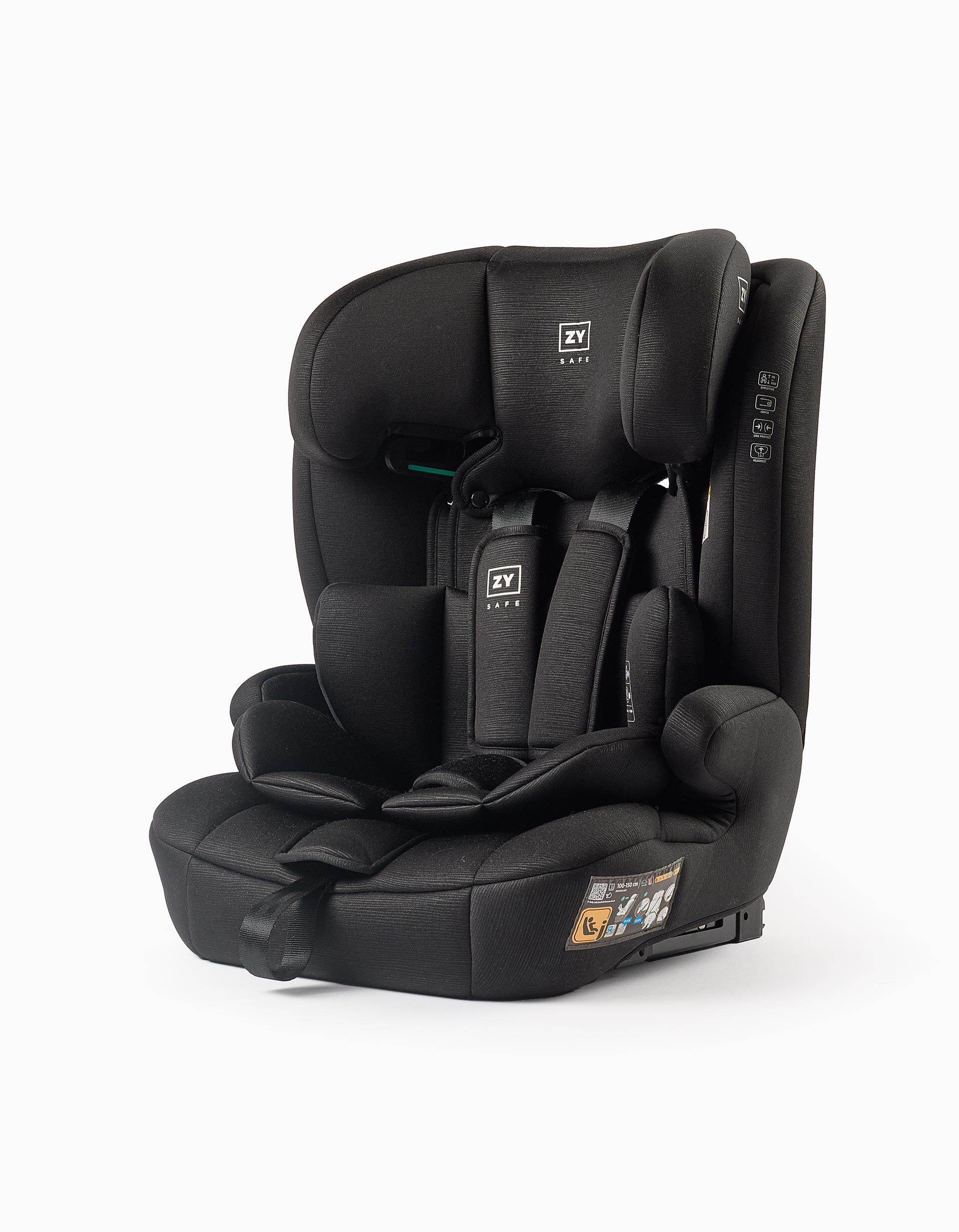 Comprar Online Cadeira Auto I-Size ZY Primecare Fix III (76-150cm), Preto