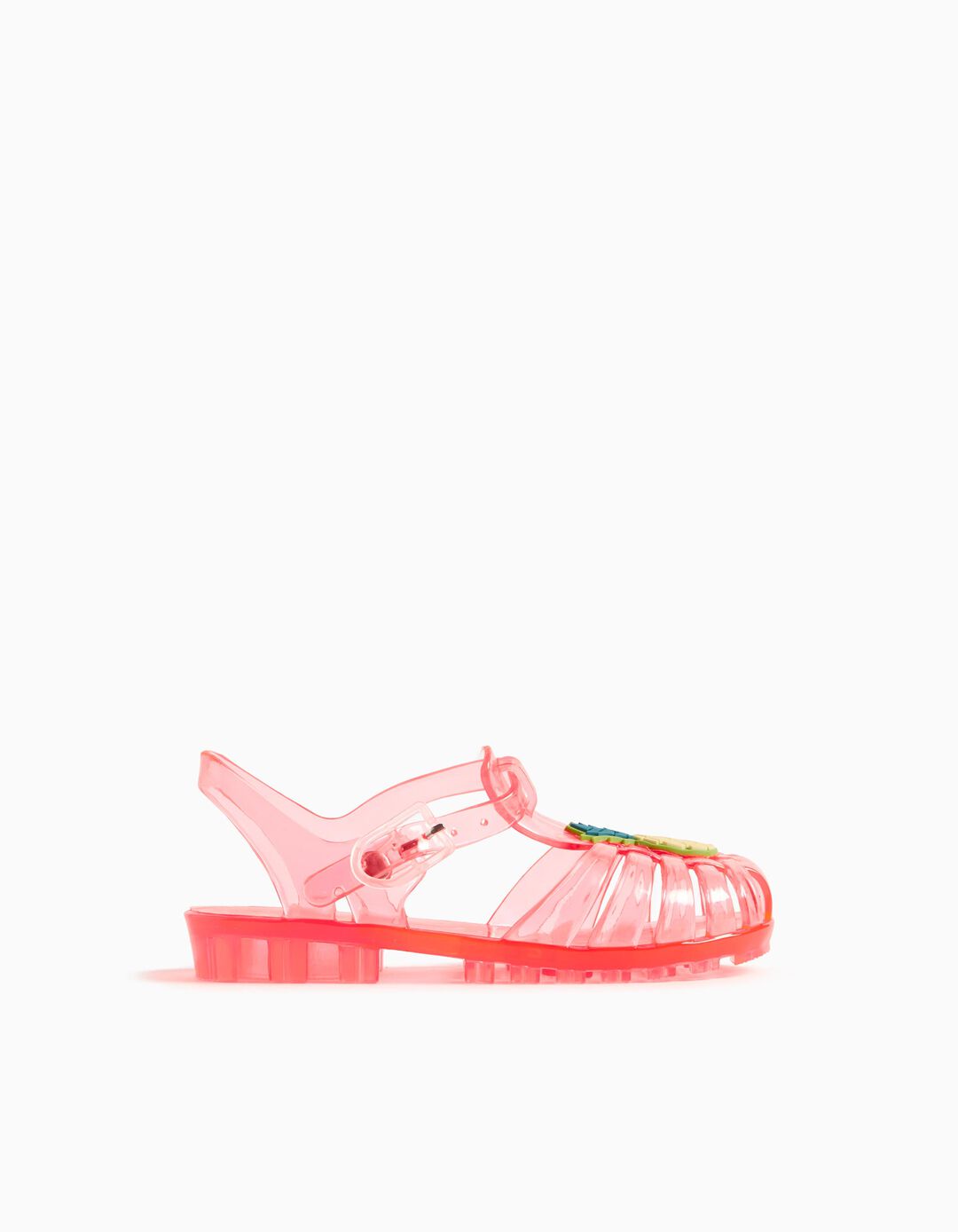 Rubber Sandals, Baby Girls, Pink