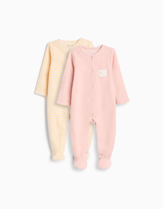 Comprar Online Pack 2 Babygrows, Menina, Multicolor