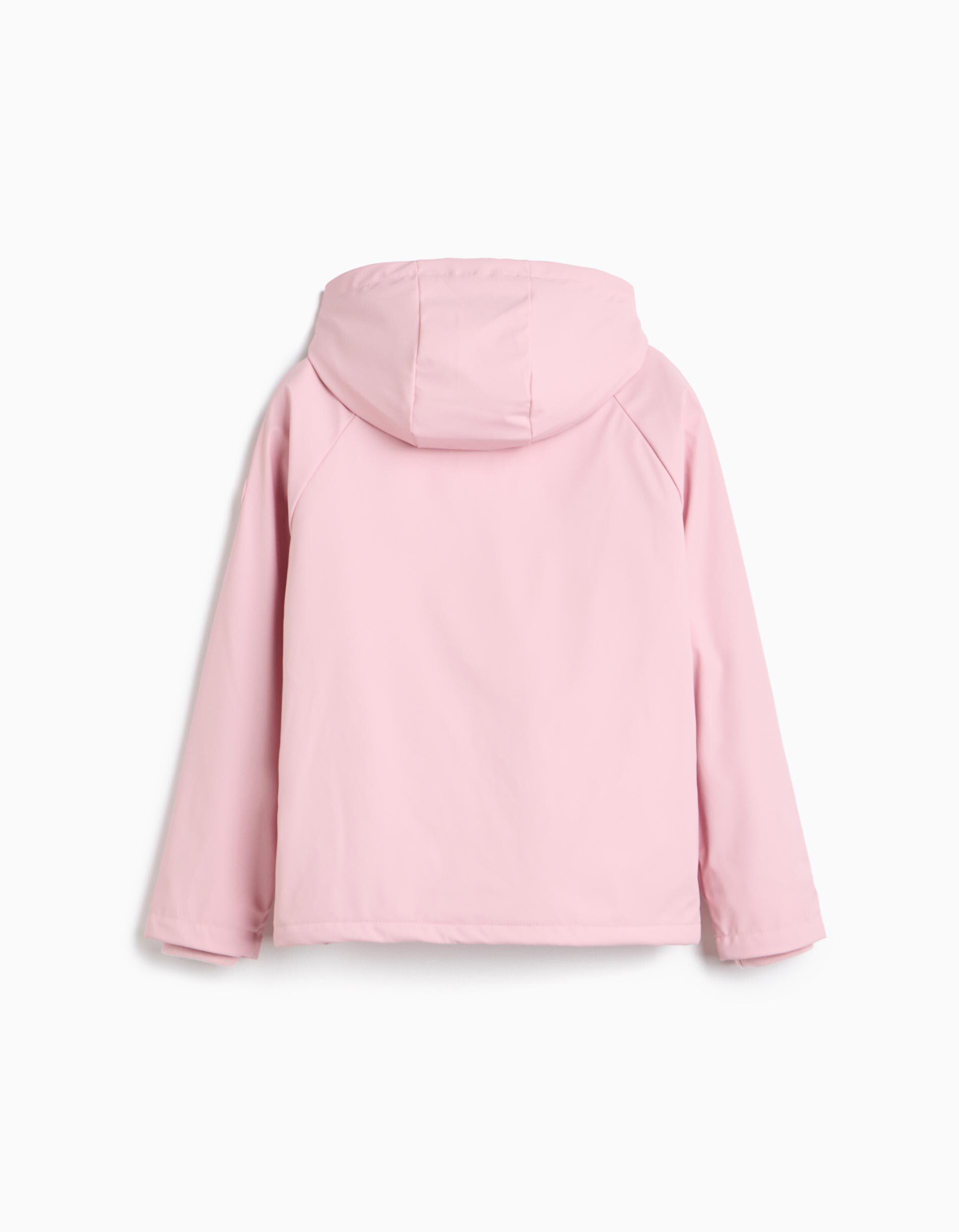 Comprar Online Parka Imperme&aacute;vel Com Capuz, Menina, Rosa