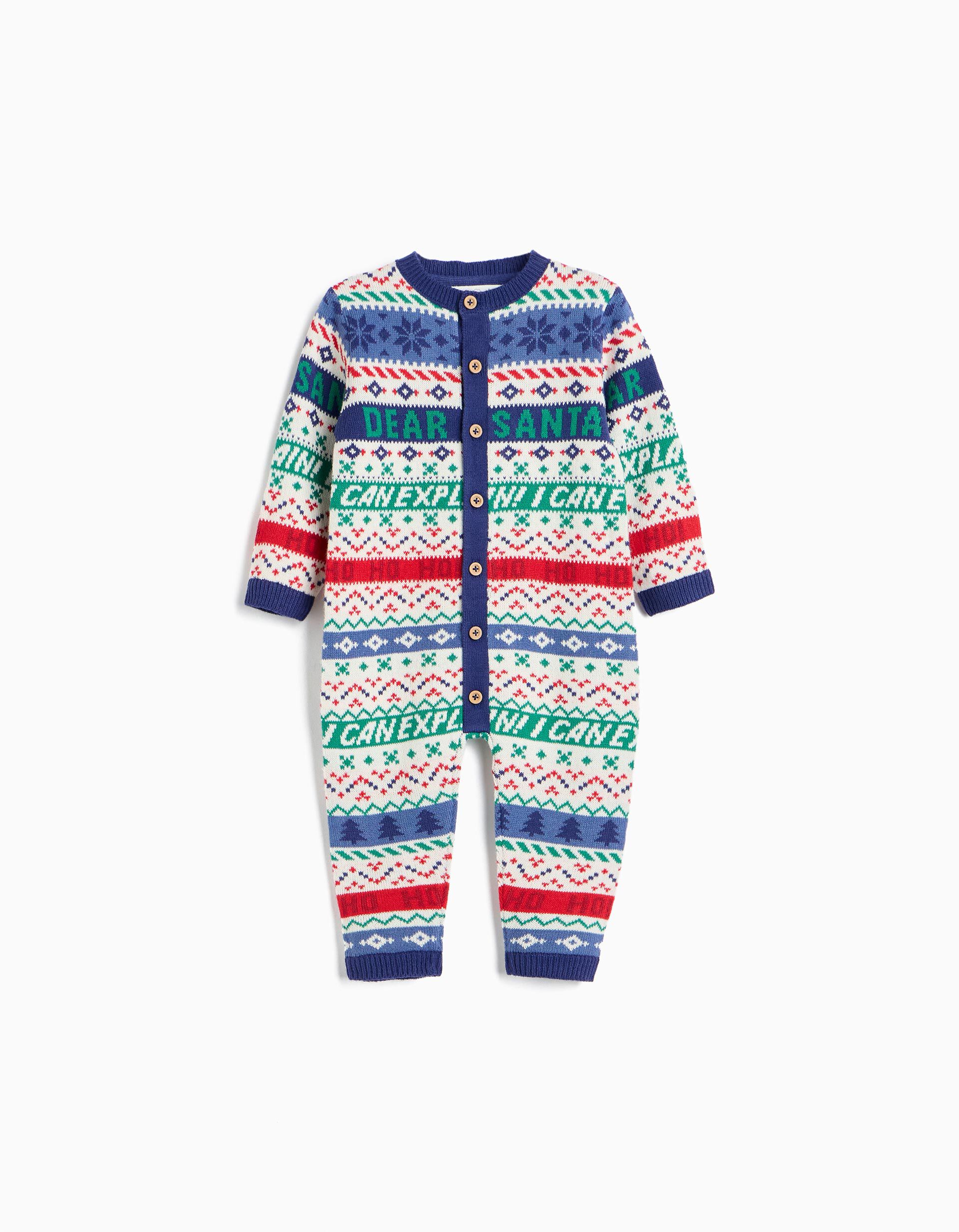 Comprar Online Macac&atilde;o De Natal, Rec&eacute;m-Nascido, Azul Escuro