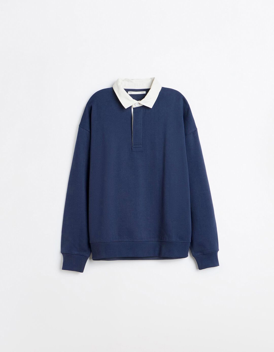 Camisola Com Gola Polo, Homem, Azul Escuro