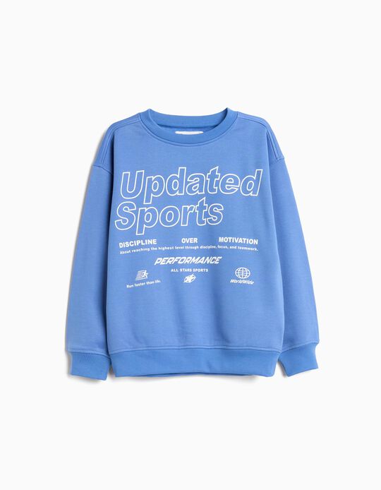 Comprar Online Sweatshirt de Felpa, Menino, Azul
