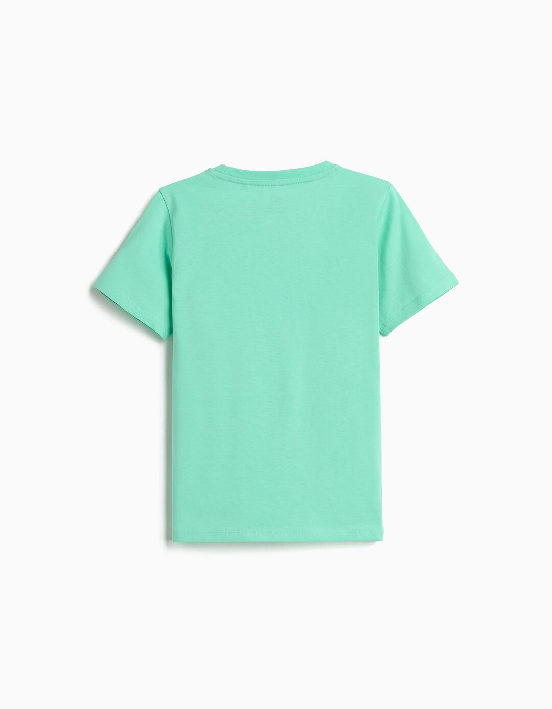 T-shirt Estampada, Menino, Verde Claro
