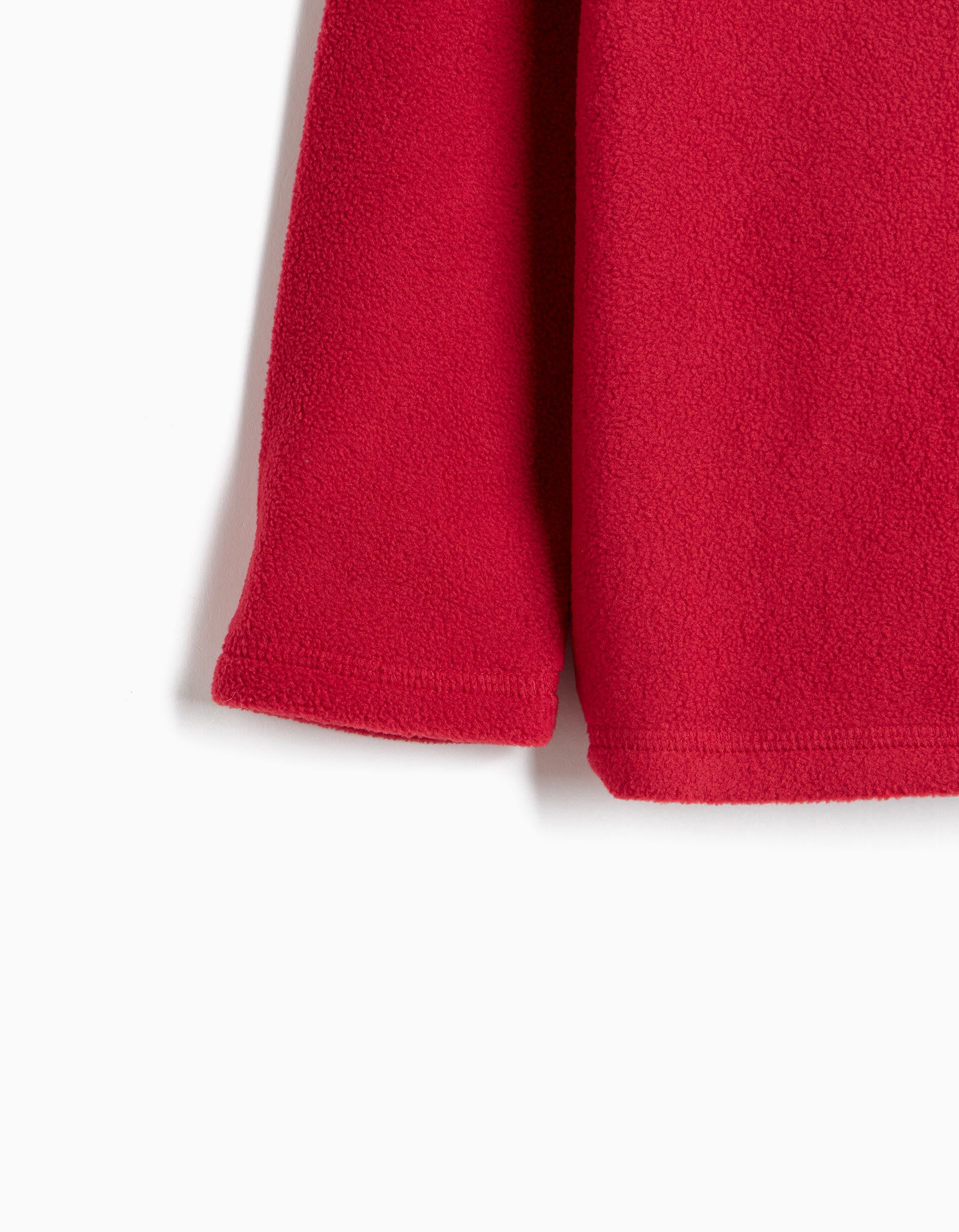 Comprar Online Camisola Polar, Menino, Vermelho Escuro
