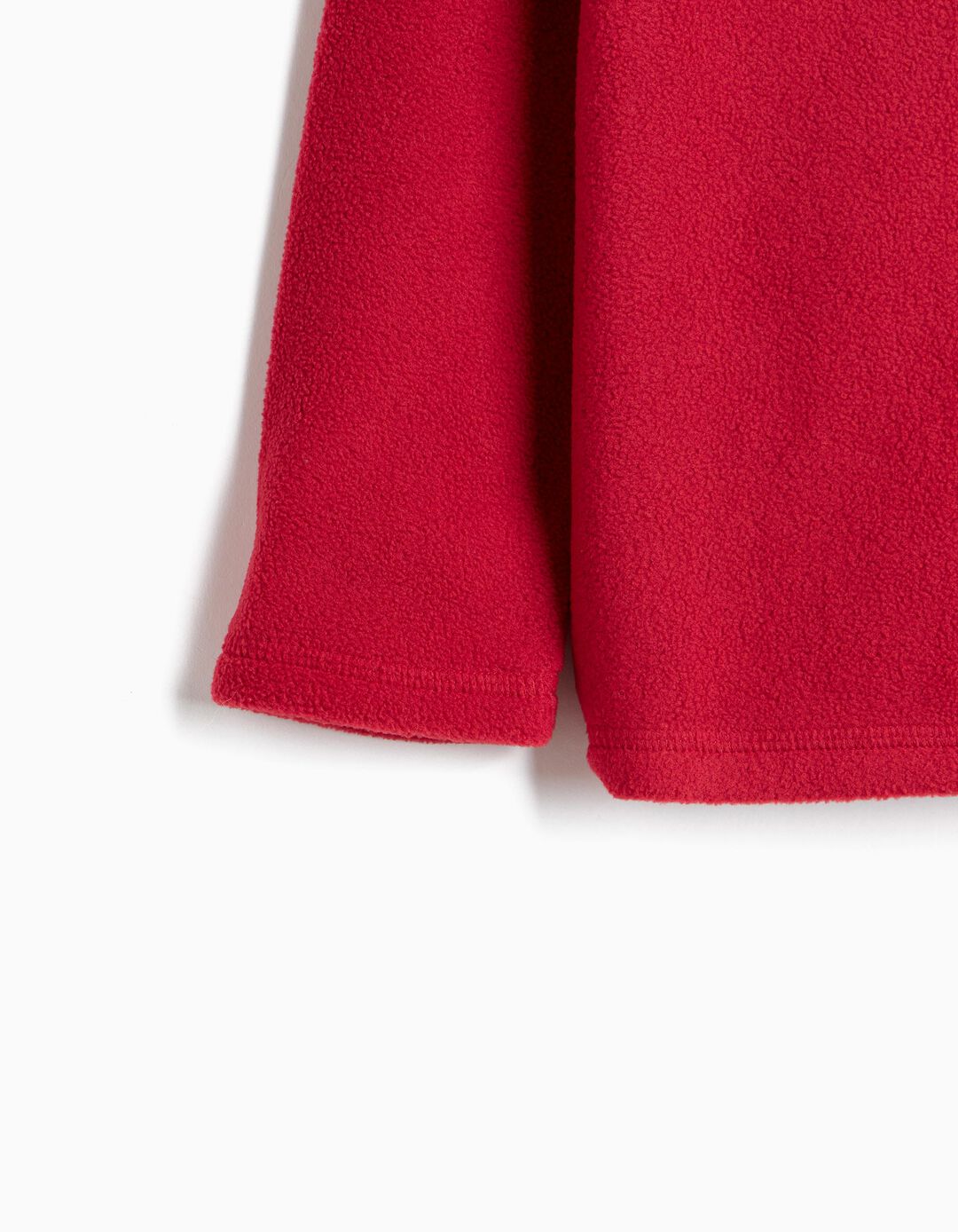 Camisola Polar, Menino, Vermelho Escuro