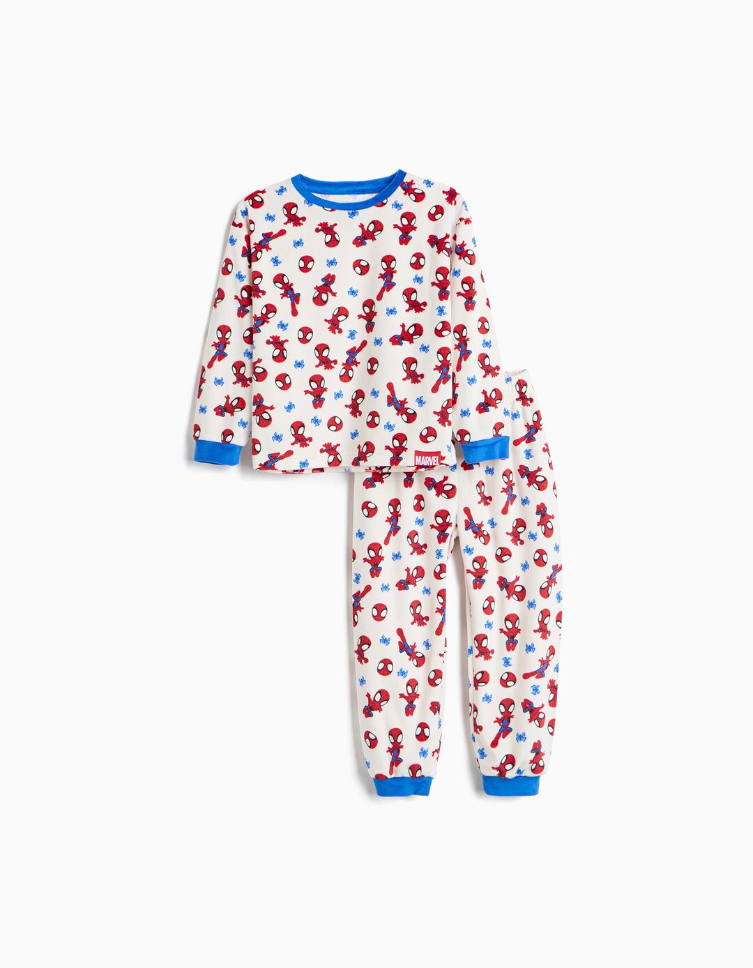 Pijama De Veludo 'Spider-Man' &copy;Marvel, Menino, Bege Claro