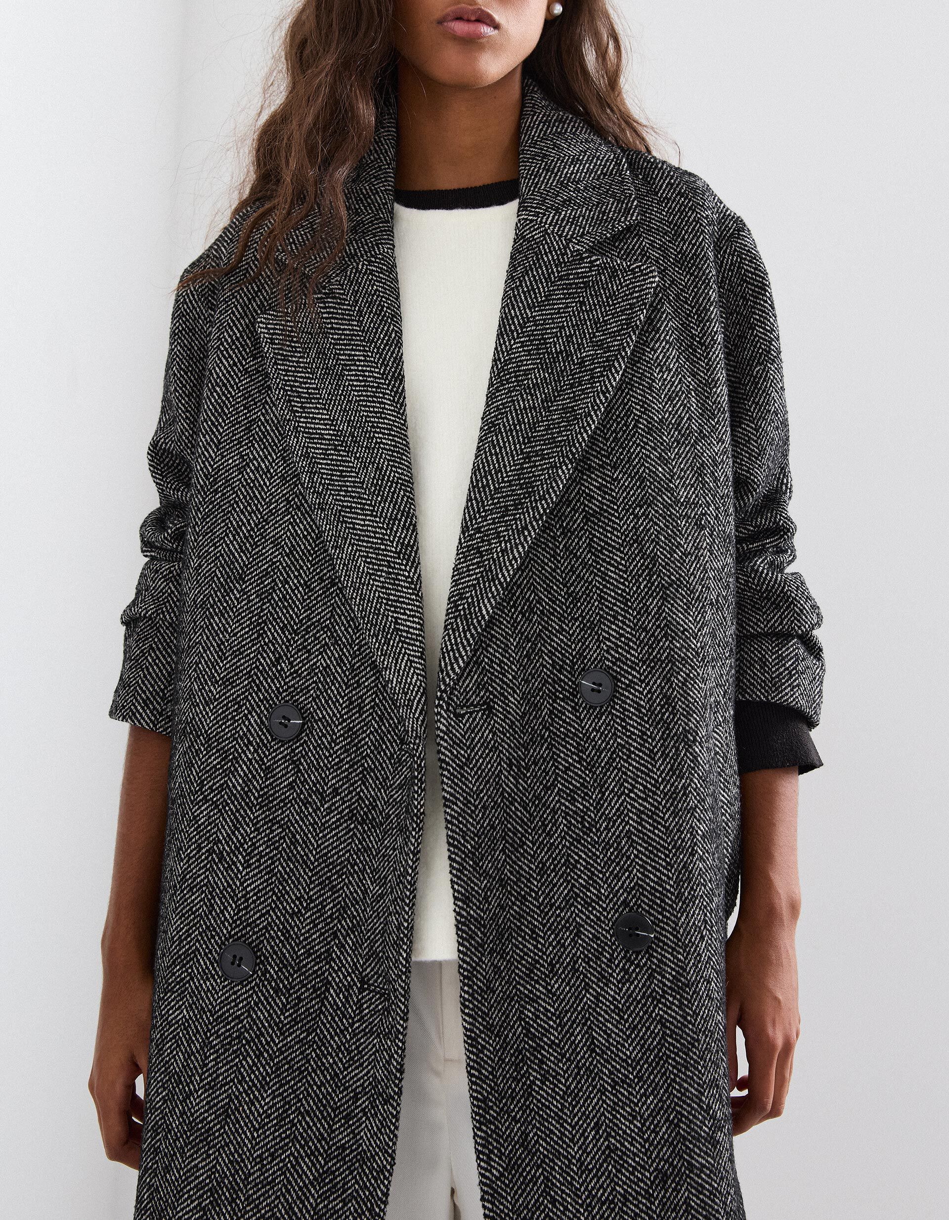 Comprar Online Casaco Comprido, Mulher, Preto