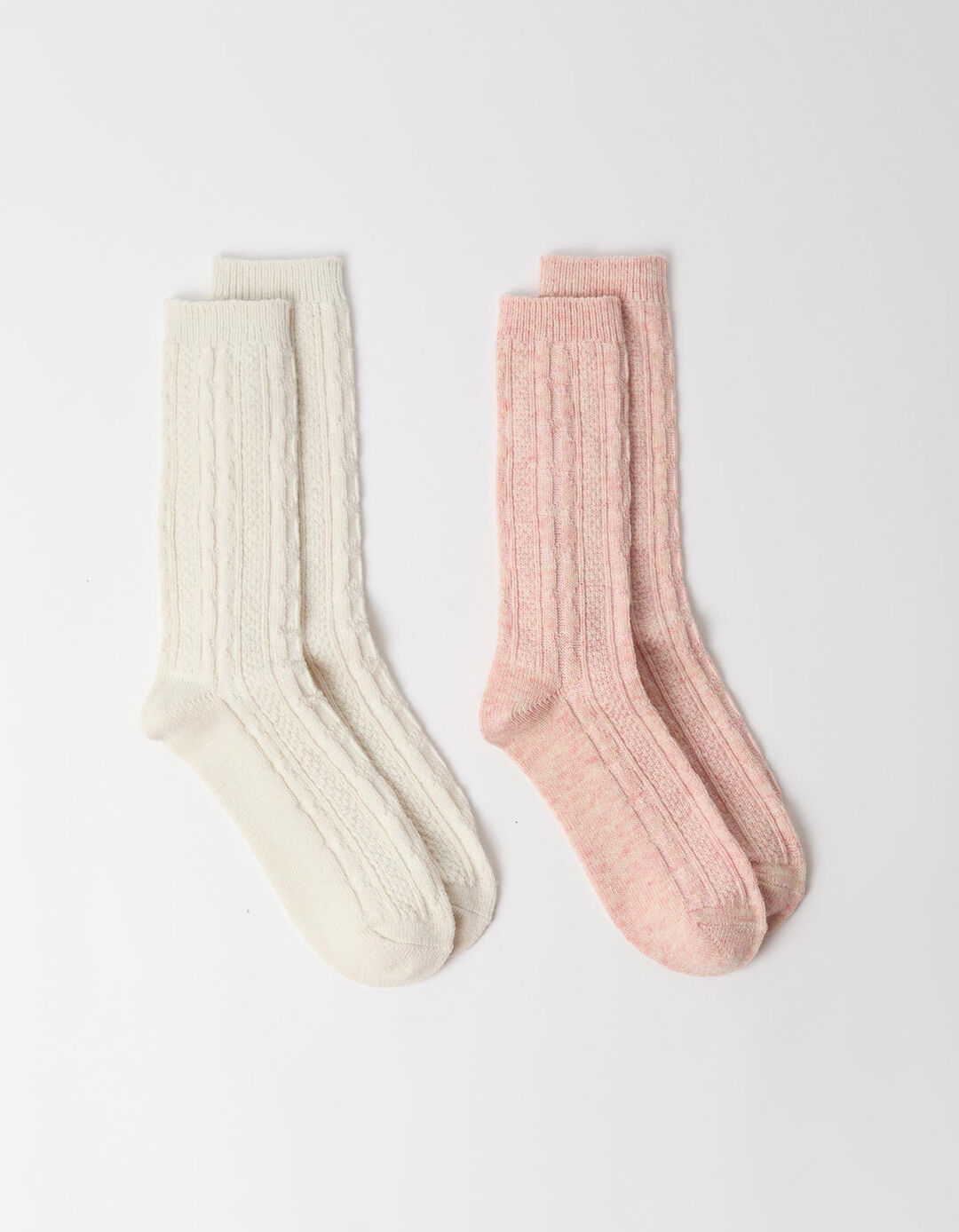 Pack 2 Pares De Meias, Mulher, Cru