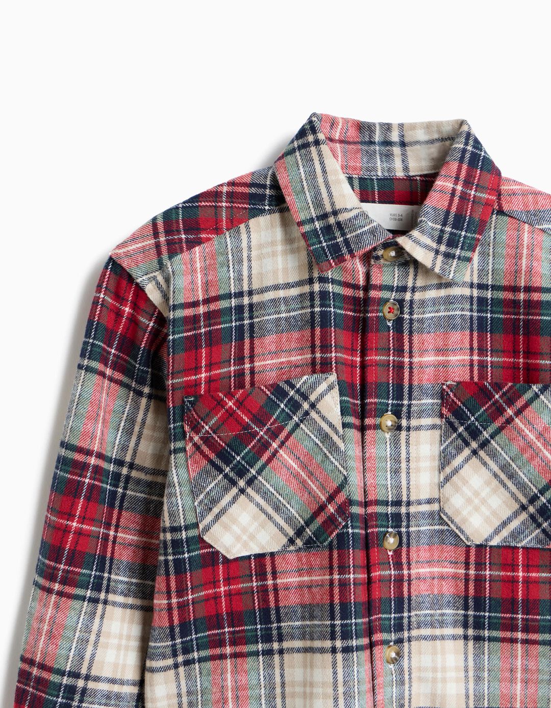 Camisa Xadrez, Menino, Vermelho