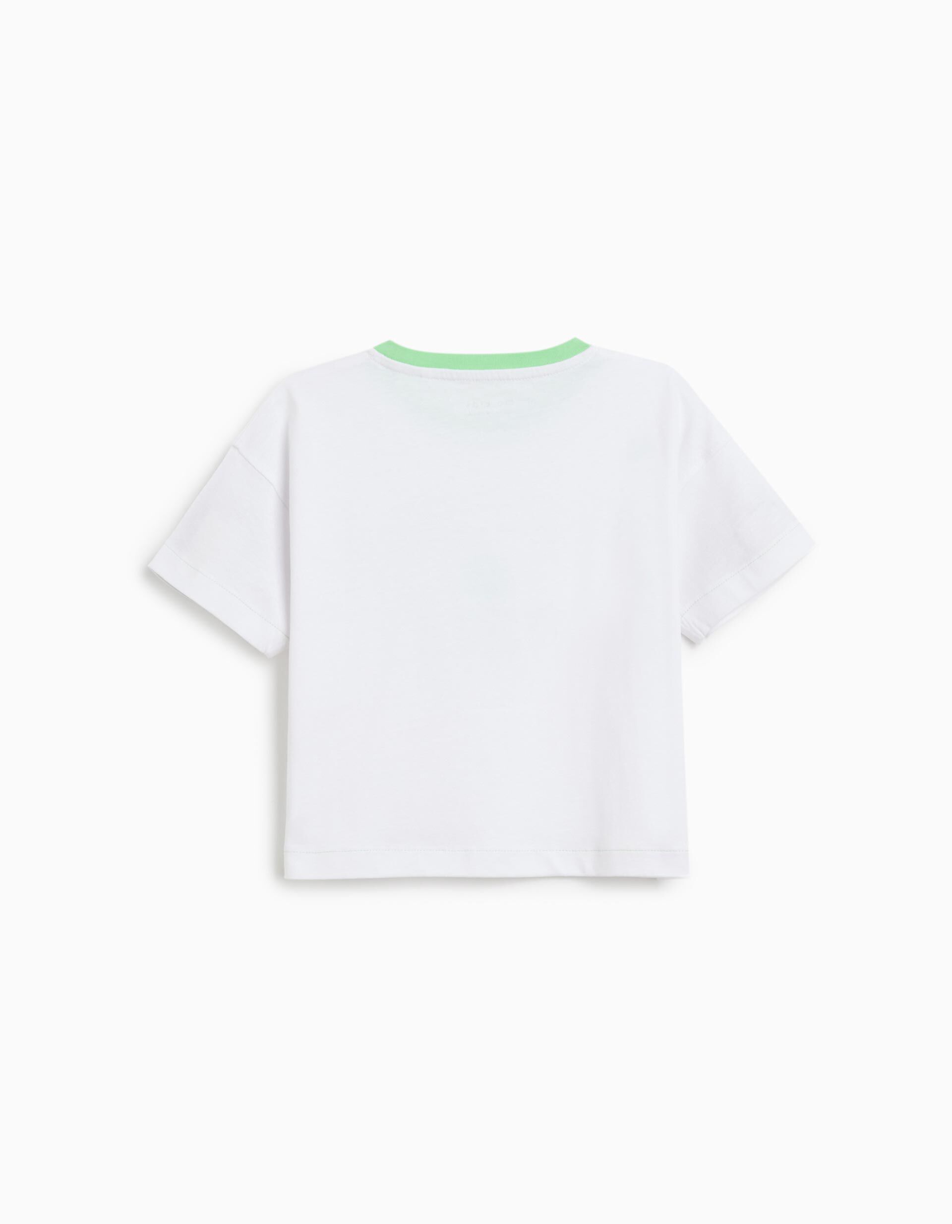 Comprar Online T-shirt Print, Menina, Verde Claro 
