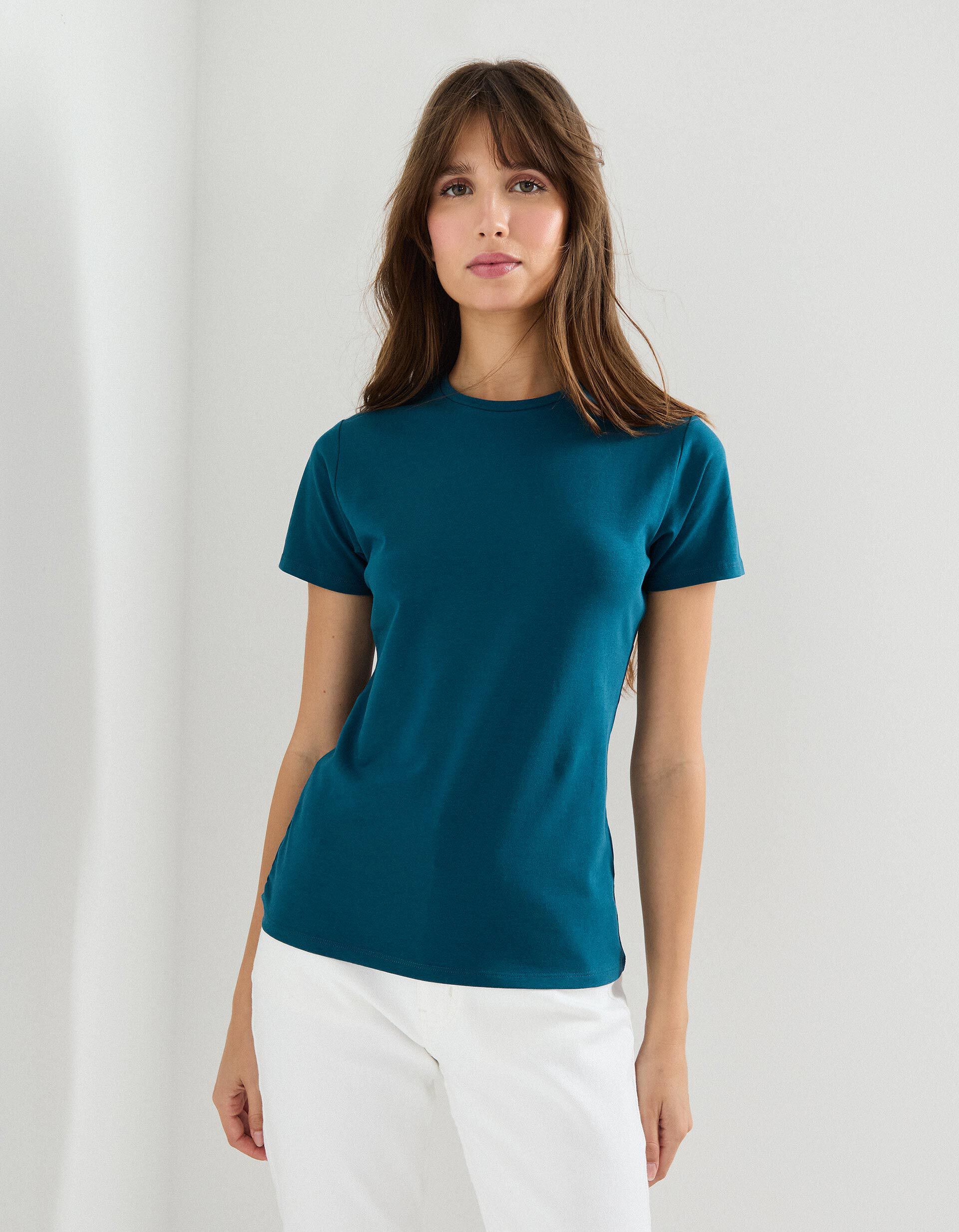 Comprar Online T-shirt, Mulher, Azul Escuro