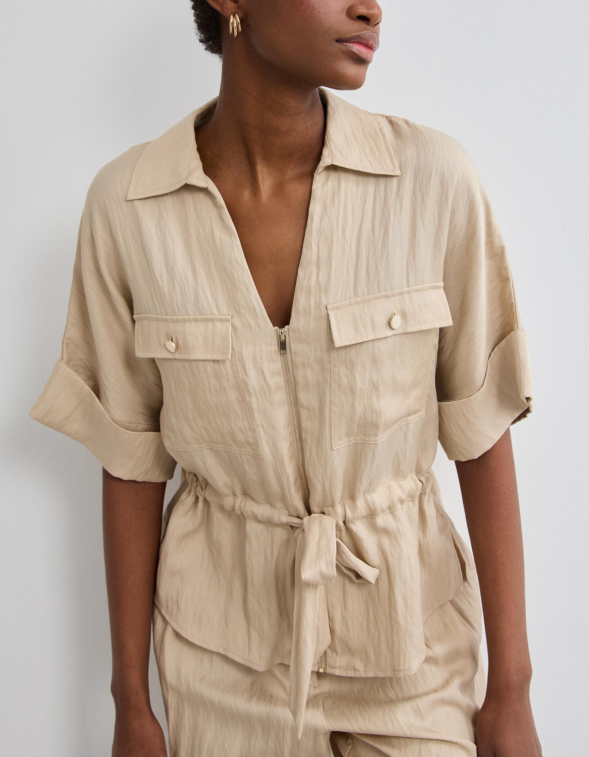 Comprar Online Camisa com Liocel, Mulher, Bege