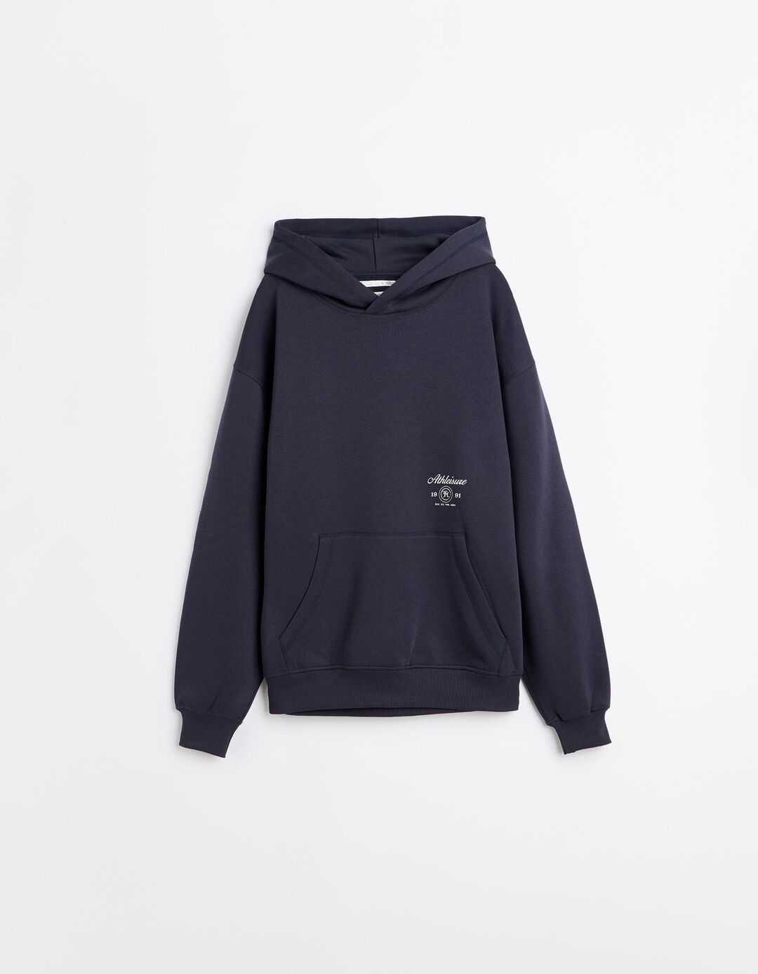 Sweatshirt Com Capuz, Homem, Azul Escuro