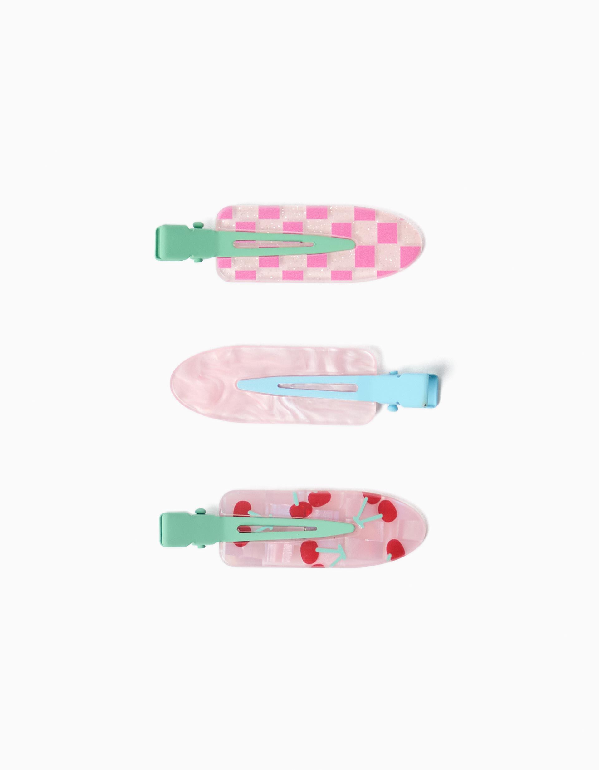 Comprar Online Pack 3 Ganchos de Cabelo, Menina, Multicolor