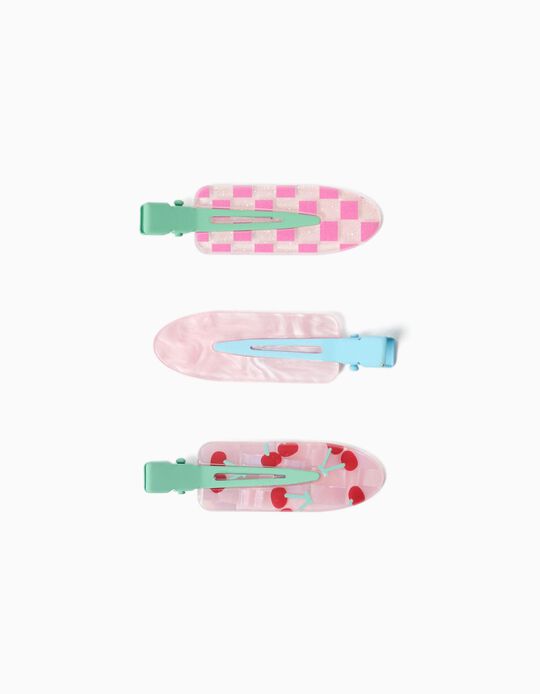 Comprar Online Pack 3 Ganchos de Cabelo, Menina, Multicolor