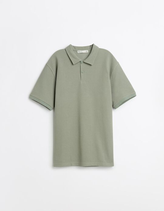 Comprar Online Polo Waffle, Homem, Verde