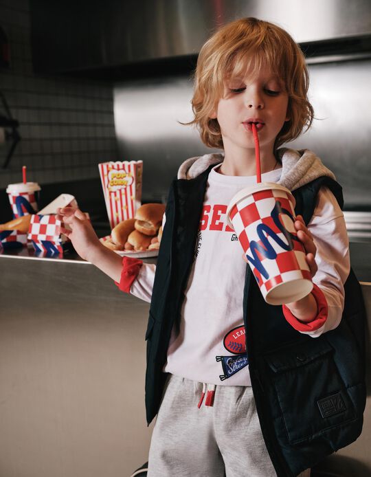 Comprar Online Colete com Capuz, Menino, Azul Escuro