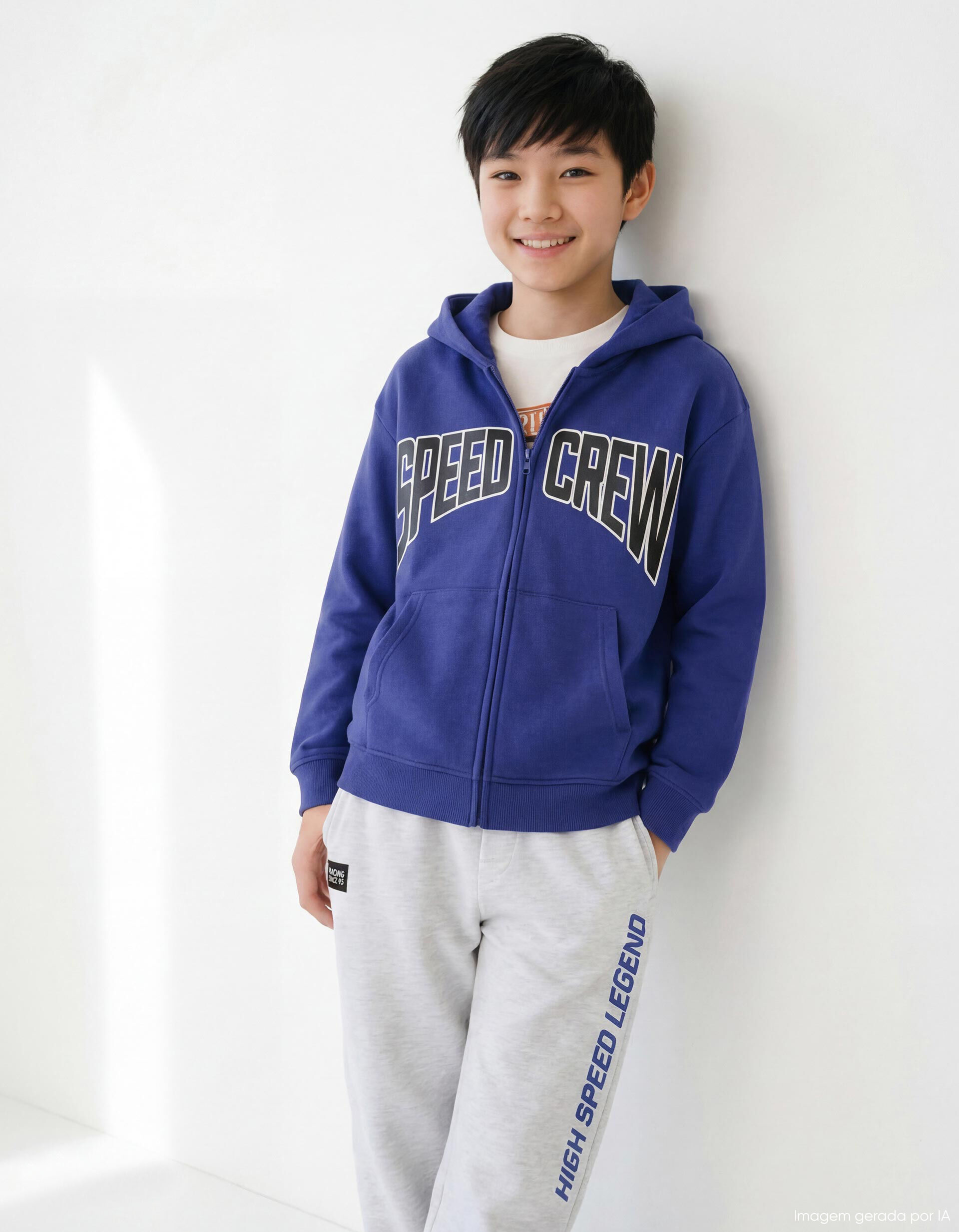 Comprar Online Casaco com Capuz, Menino, Azul