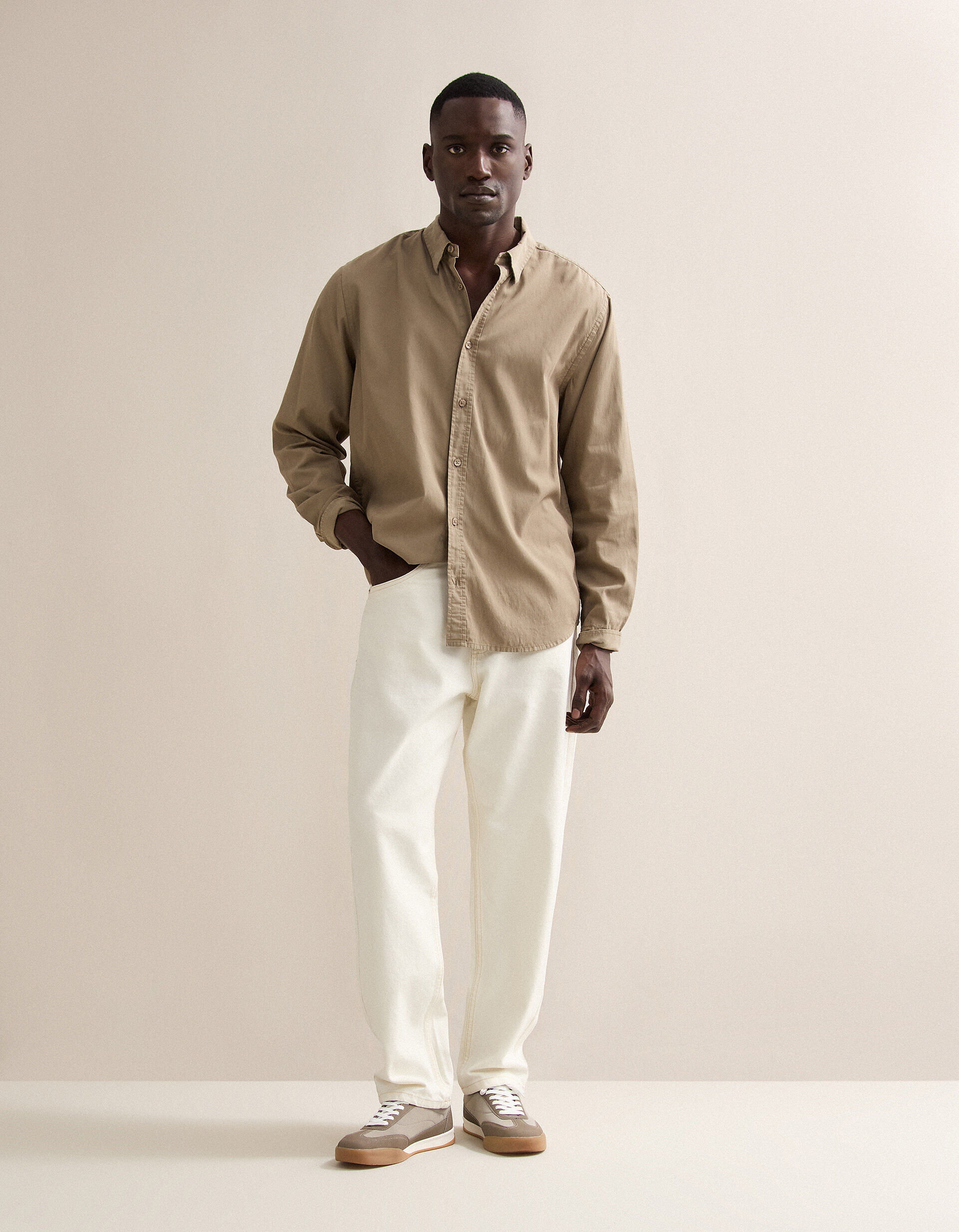 Comprar Online Cal&ccedil;as de Ganga, Homem, Branco