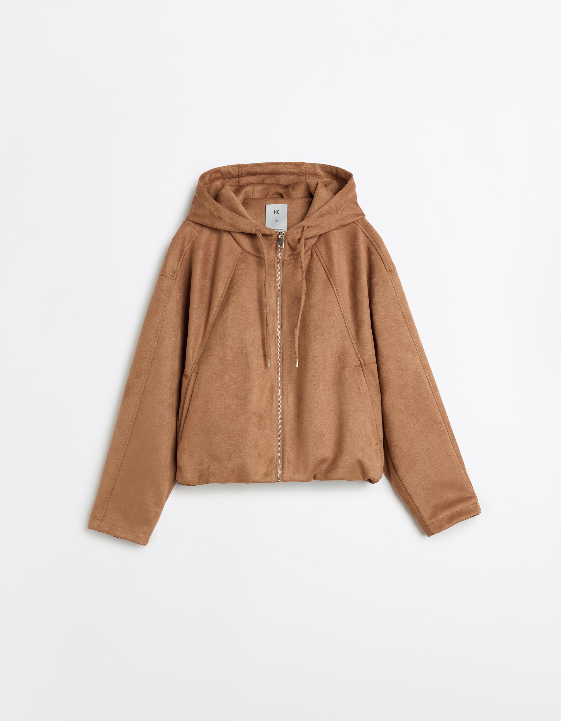 Comprar Online Casaco Efeito Camur&ccedil;a, Mulher, Castanho