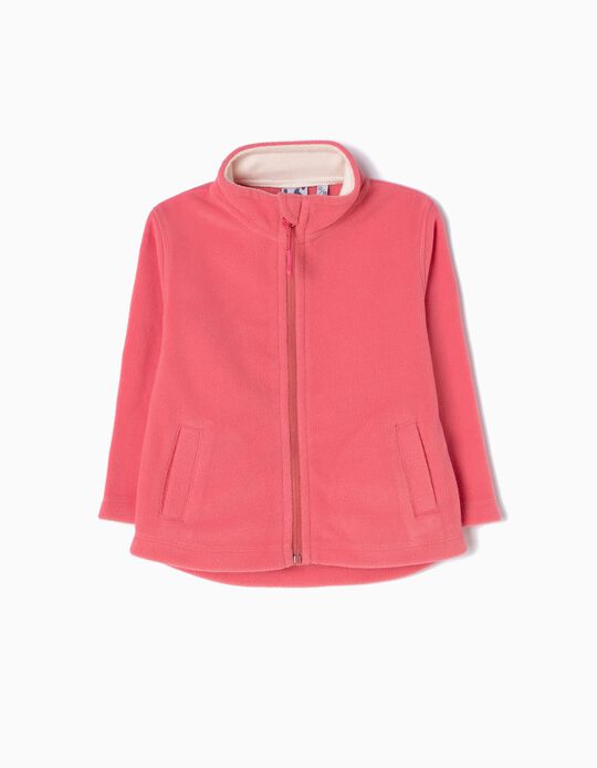 Pink Polar Fleece Jacket